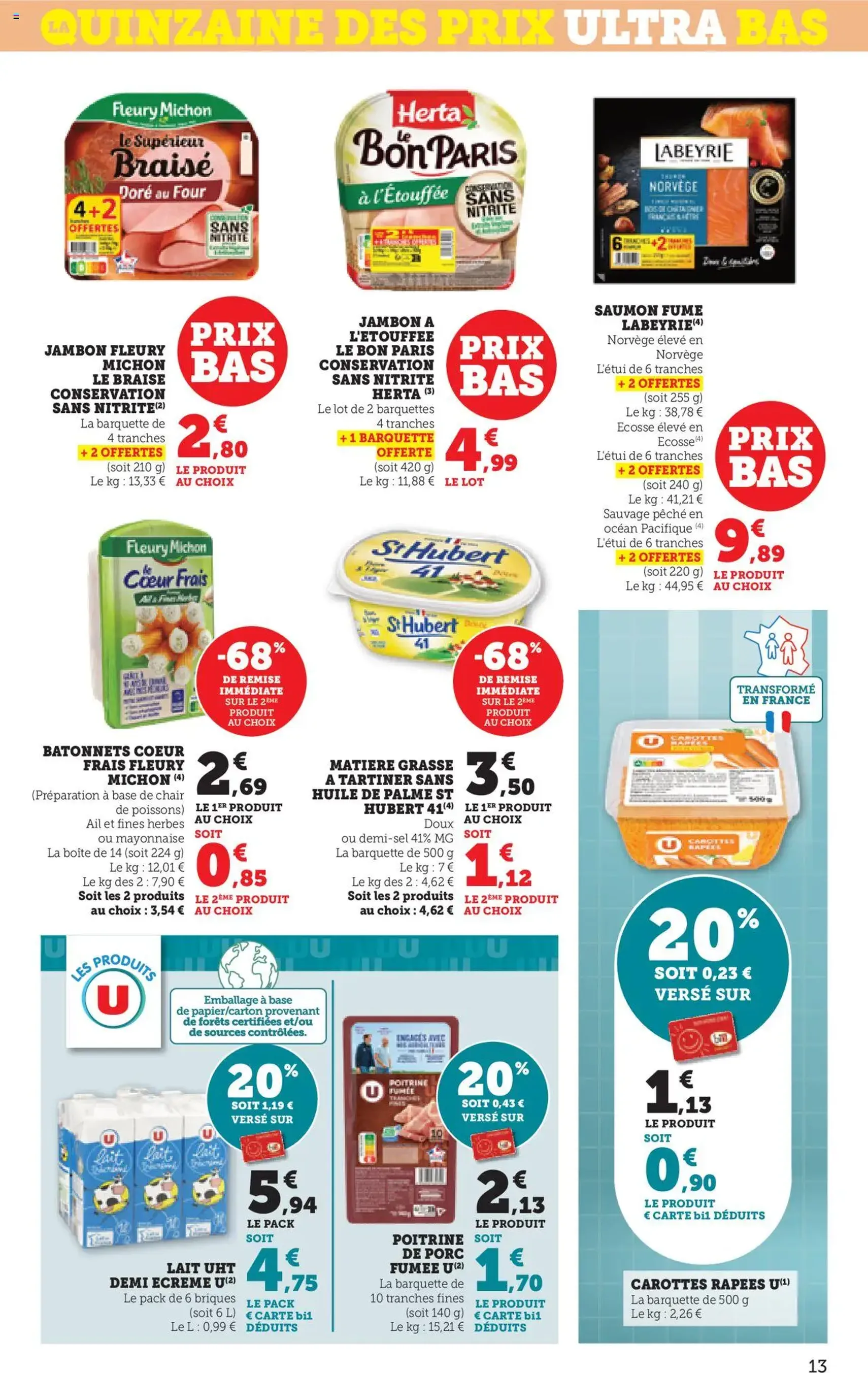 Bi1 catalogue - brochure valable à partir du 19/08/2025, page 13 sur 28 Bi1 catalogue - brochure valable à partir du 19/08/2025, page 13 sur 28