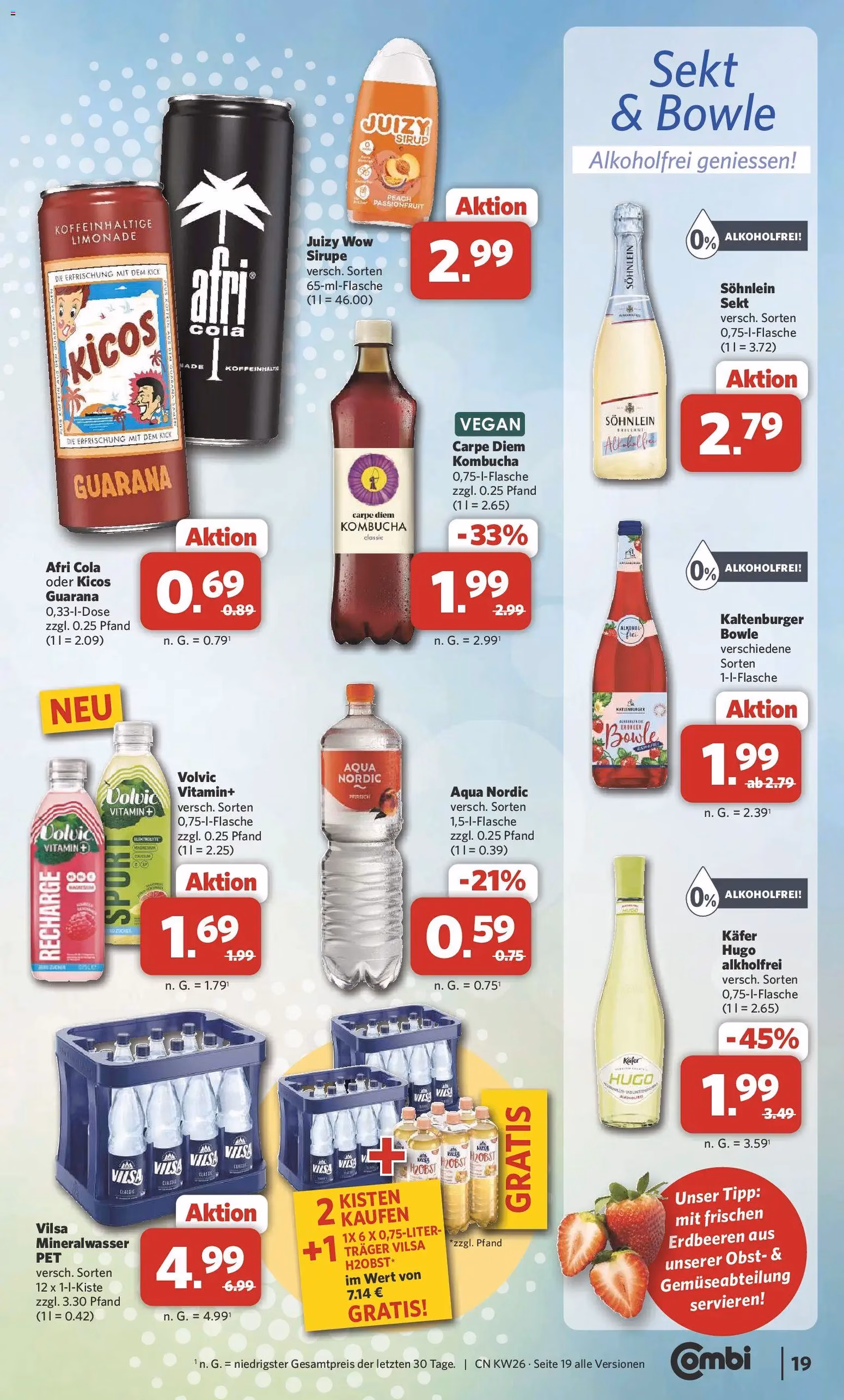Combi Prospekt - Gültiger Prospekt ab 22.06.2026, Seite 22 von insgesamt 38
