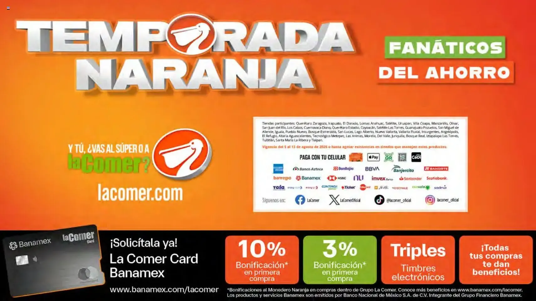 La Comer folleto - folleto válido desde 05/08/2026 página 82 de 82