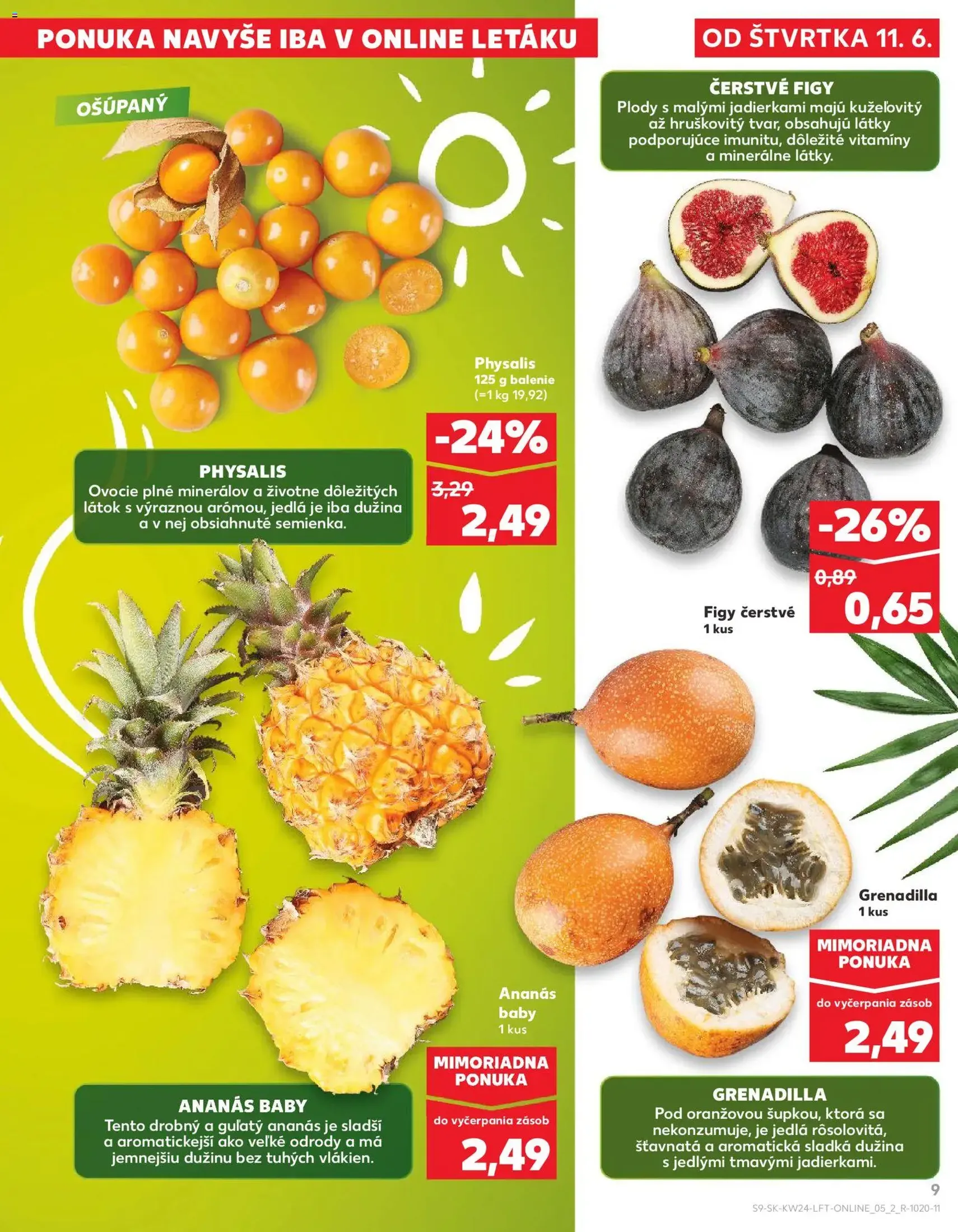 Kaufland SK akciós újság - 2026.06.11. érvényes szórólap 9 oldal 78 oldalból