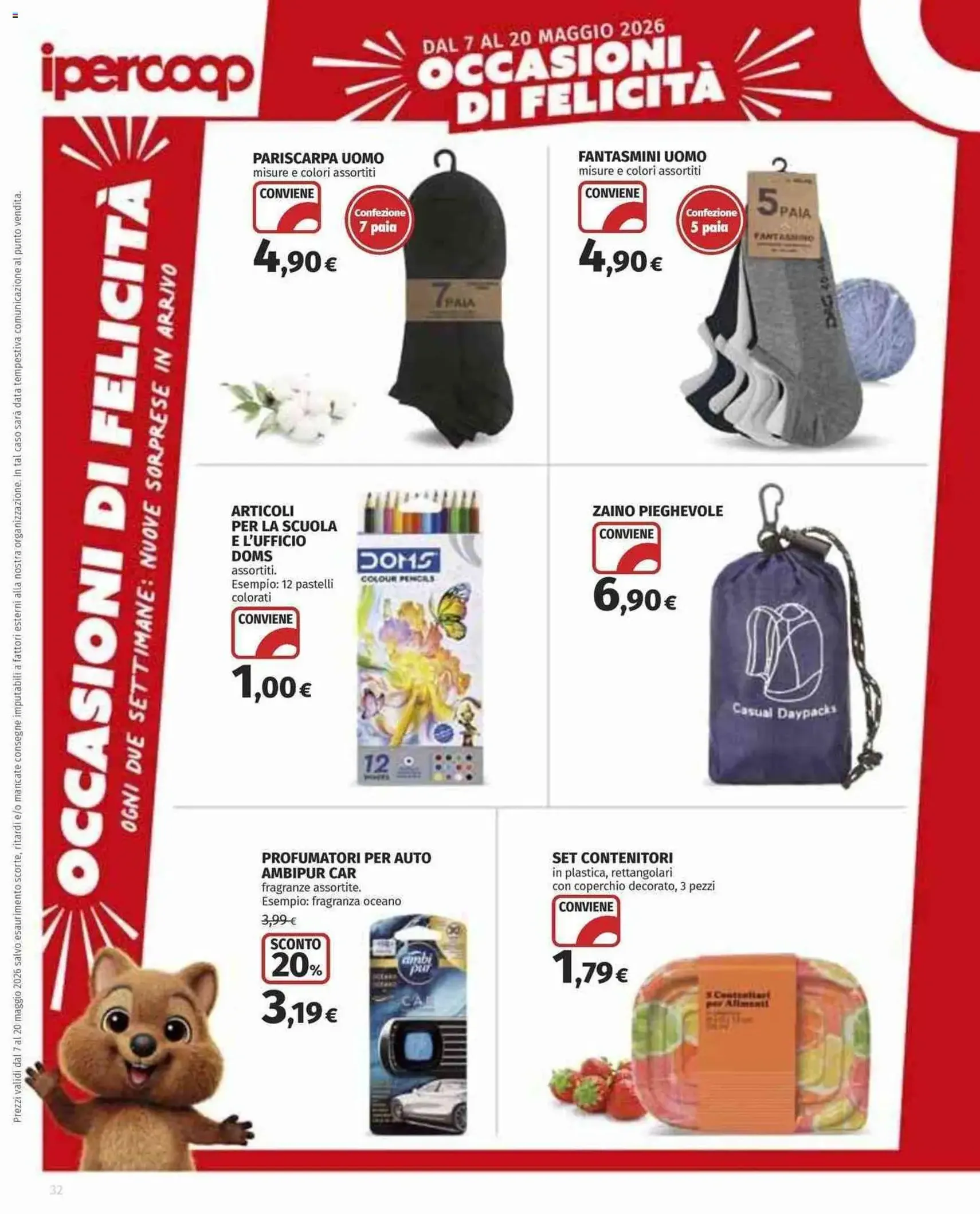 Ipercoop volantino - volantino valido dal 07/05/2026 pagina 32 di 33