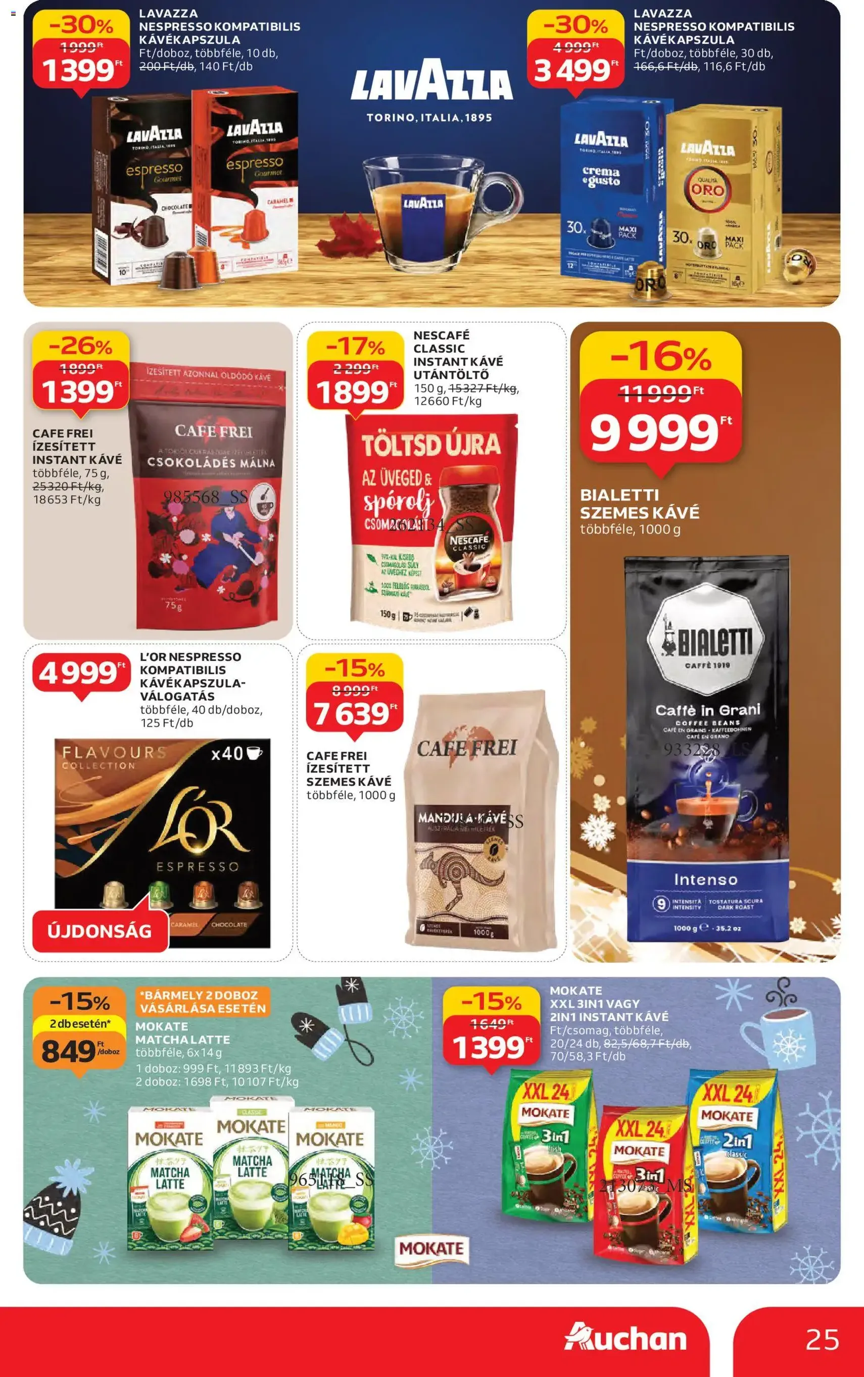 Auchan Akciós újság - 2025.11.27. érvényes szórólap 25 oldal 82 oldalból
