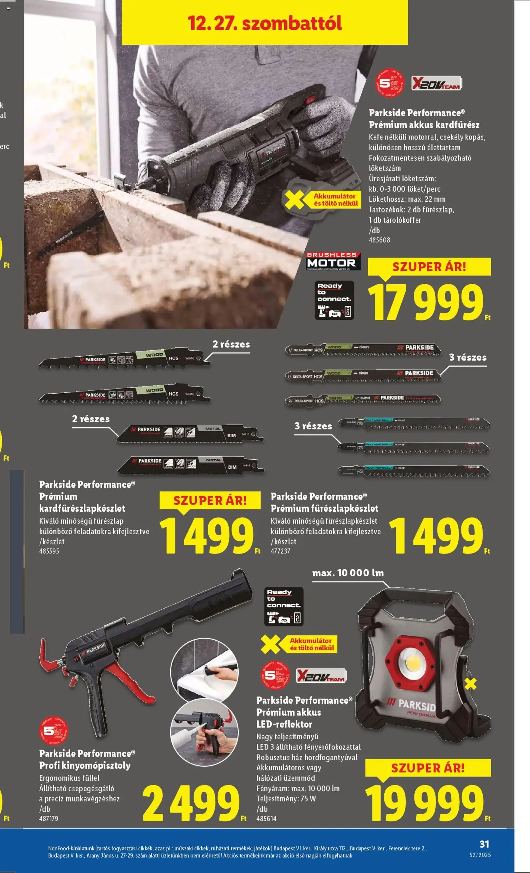 Lidl Akciós újság - 2025.12.27. érvényes szórólap 31 oldal 48 oldalból