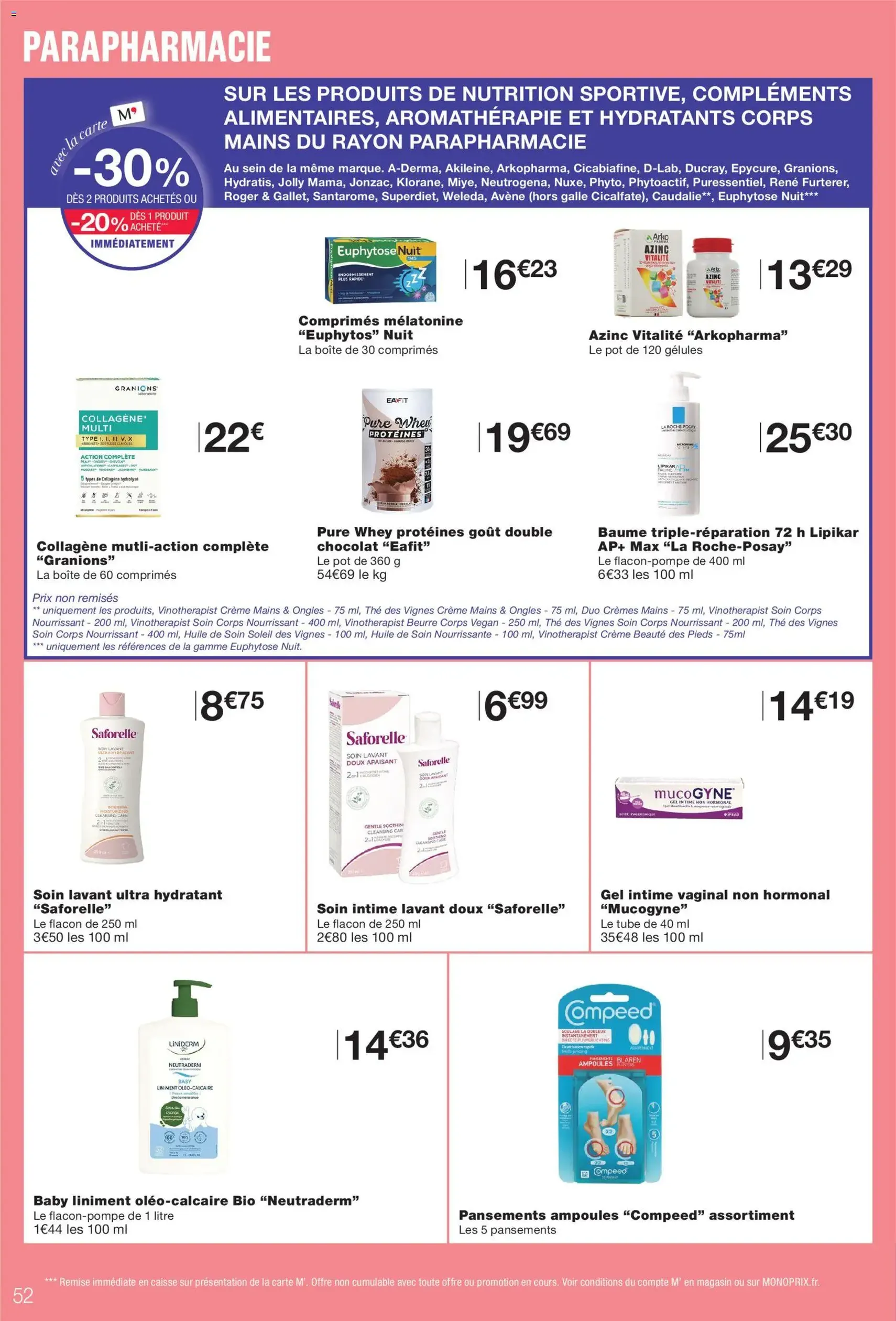 Monoprix catalogue - brochure valable à partir du 20/10/2026, page 52 sur 58