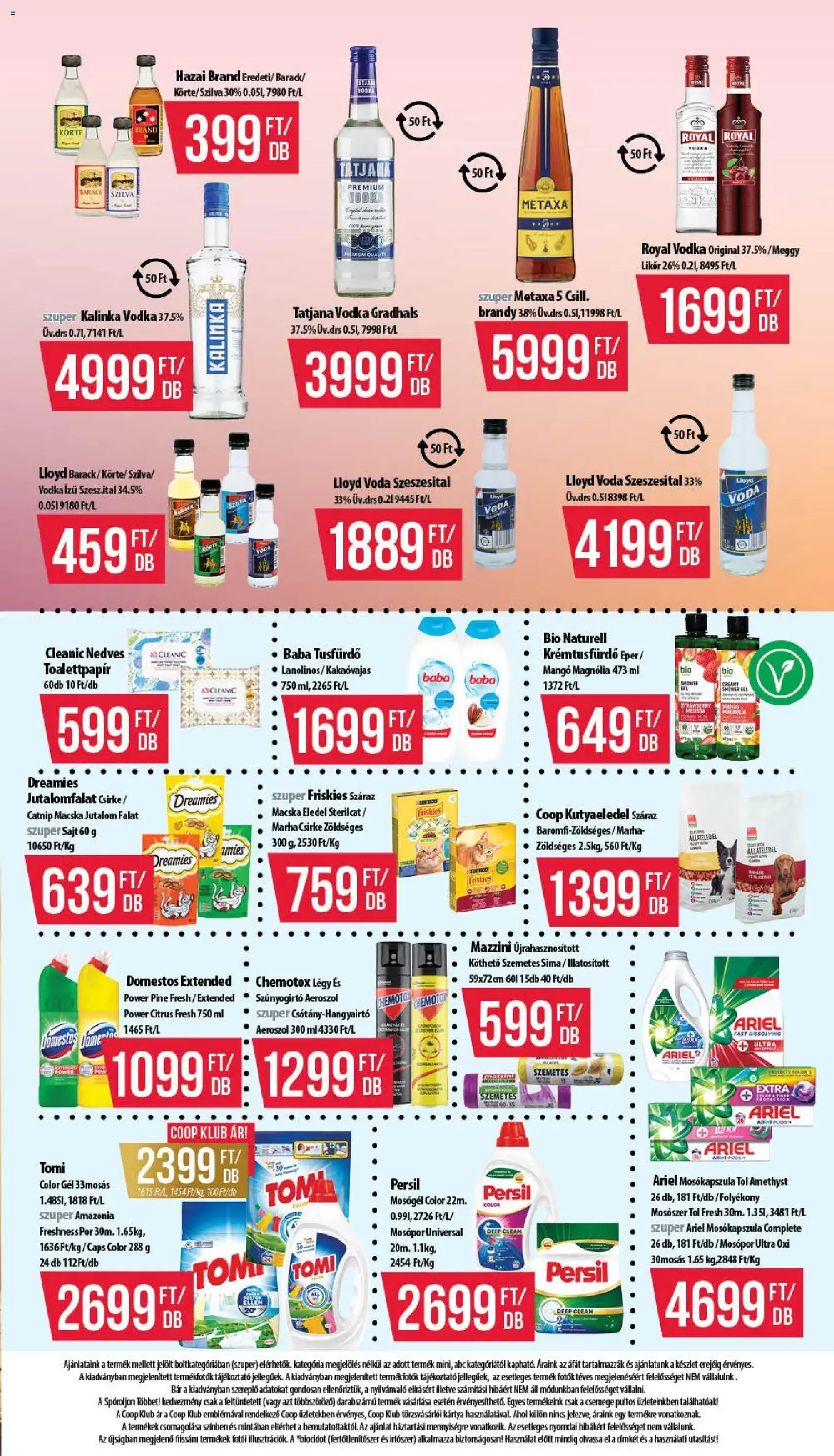 COOP akciós újság - 2026.07.16. érvényes szórólap 11 oldal 12 oldalból