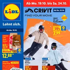Lidl Prospekt - Prospekt Vorschau gültig ab 19.10.2026