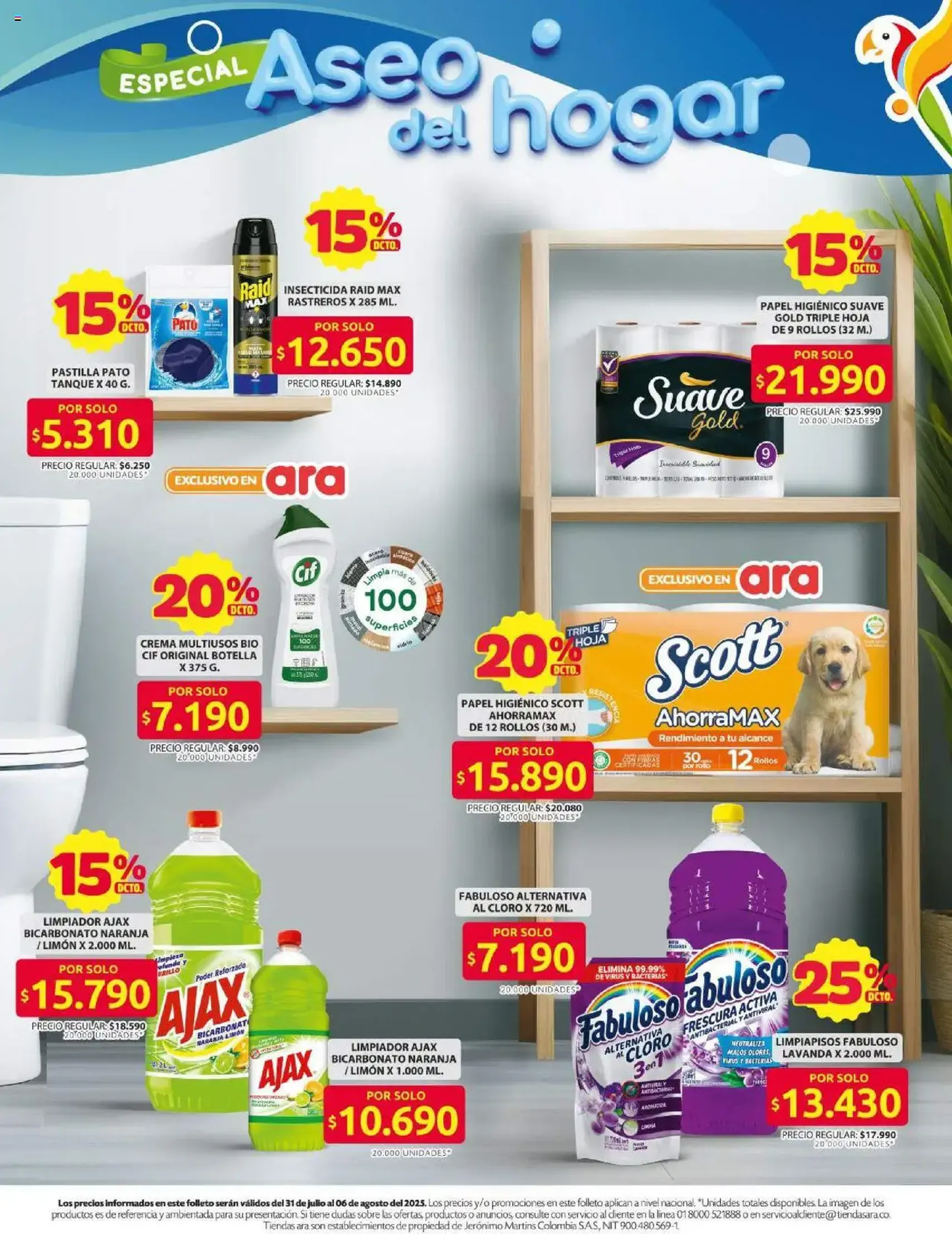 Ara - Catálogo - folleto válido desde 31/07/2025 página 9 de 14 Ara - Catálogo - folleto válido desde 31/07/2025 página 9 de 14