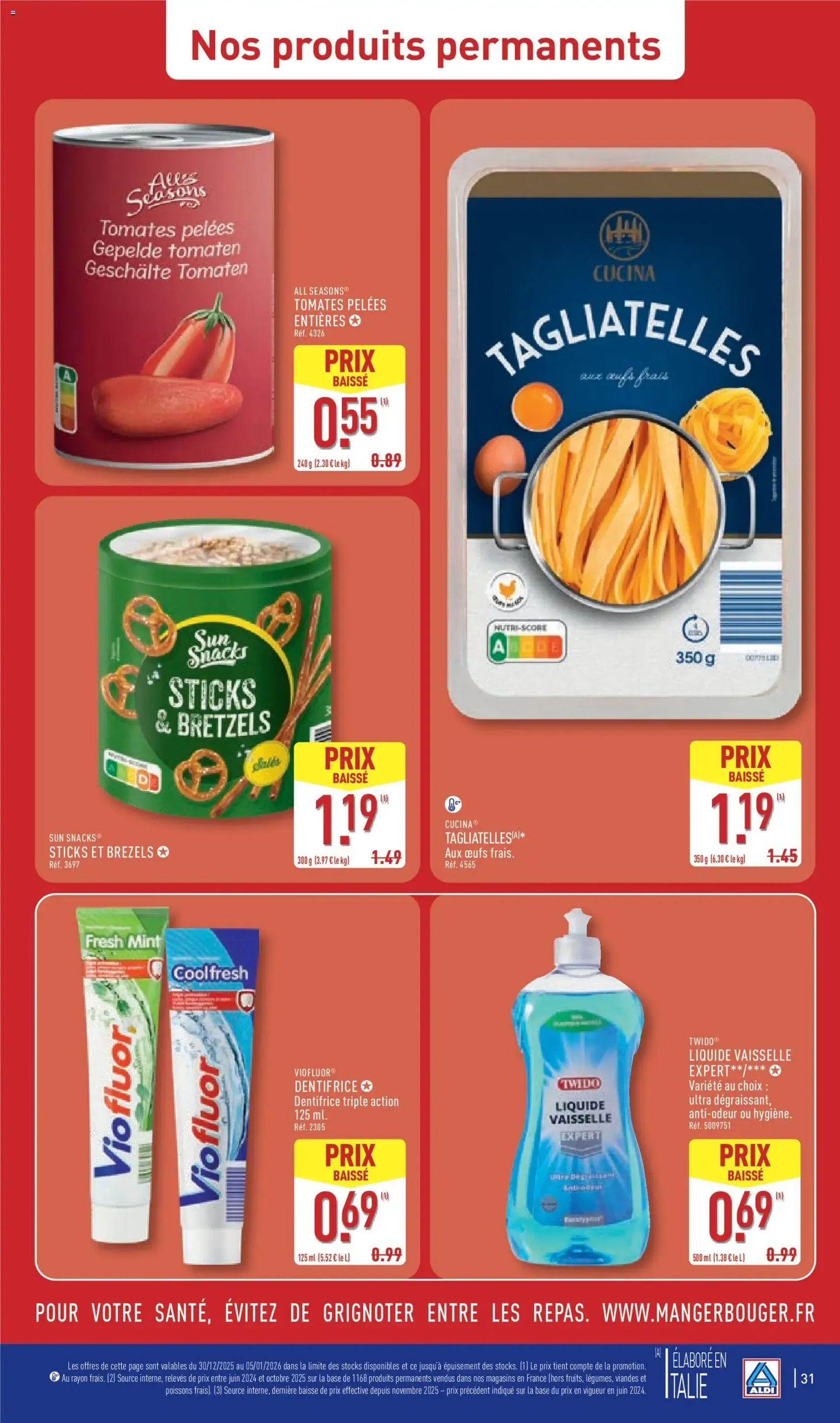 Aldi - Catalogue de la semaine - brochure valable à partir du 30/12/2025, page 34 sur 50