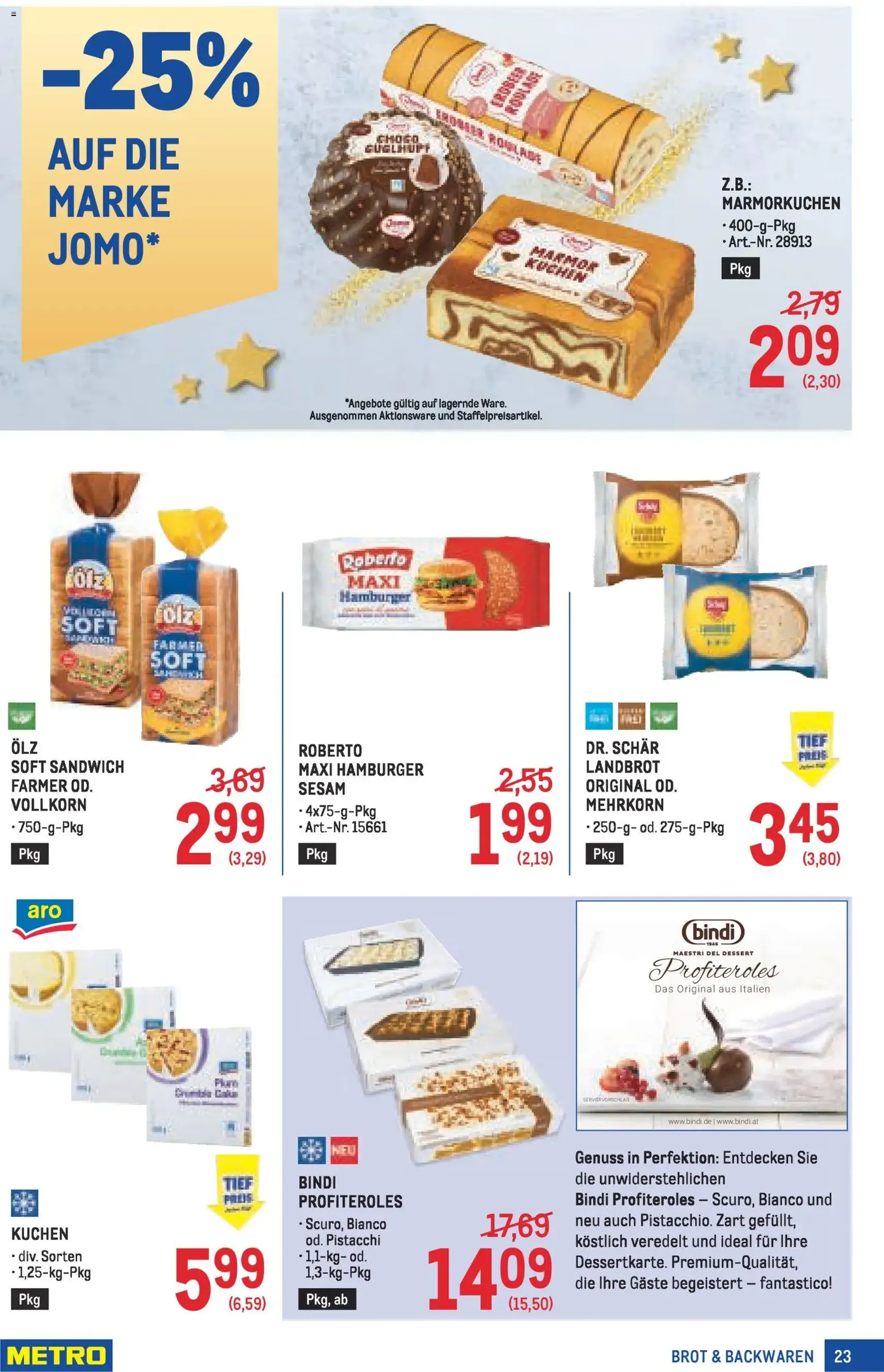 Metro angebote Profi - Gültiger Prospekt ab 13.11.2025, Seite 23 von insgesamt 64