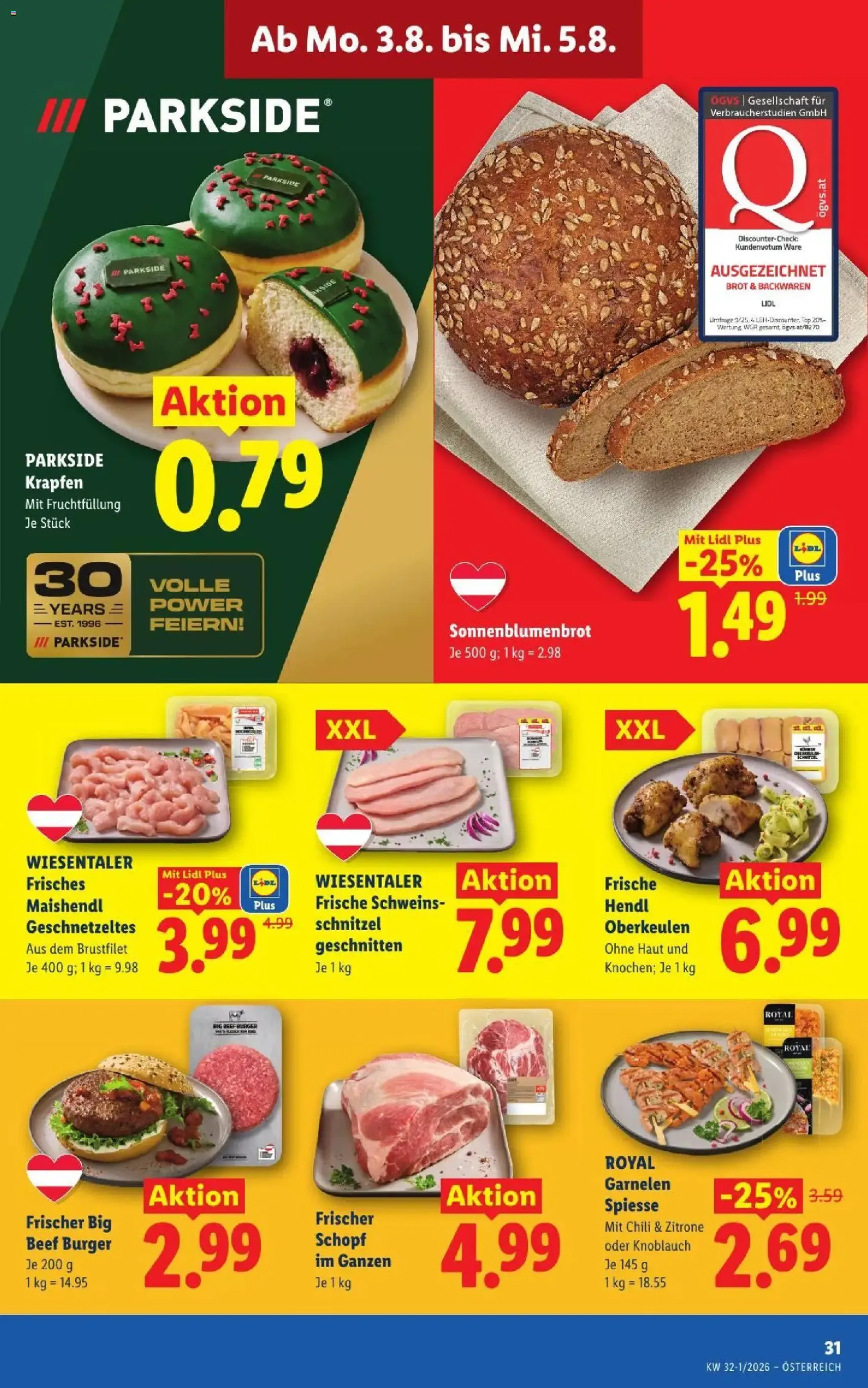 Lidl - Flugblatt - Gültiger Prospekt ab 30.07.2026, Seite 40 von insgesamt 52