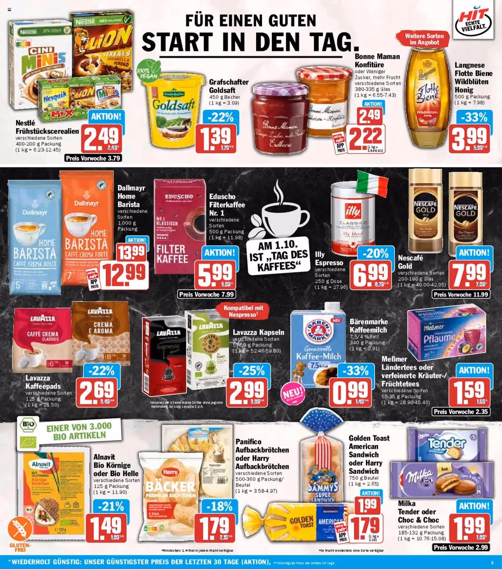 HIT Prospekt - Gültiger Prospekt ab 29.09.2025, Seite 3 von insgesamt 19
