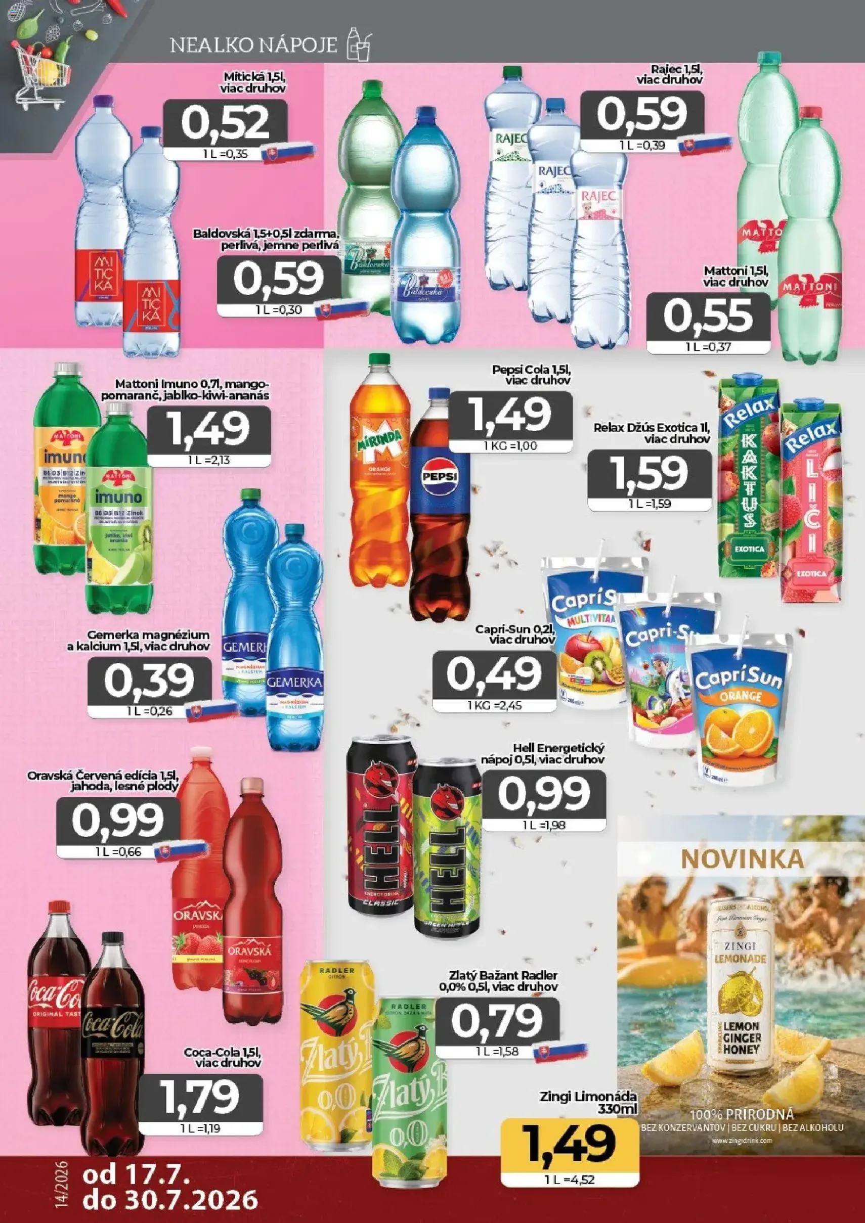 CBA Komfos leták - platný leták od 17.07.2026 strana 12 z 16