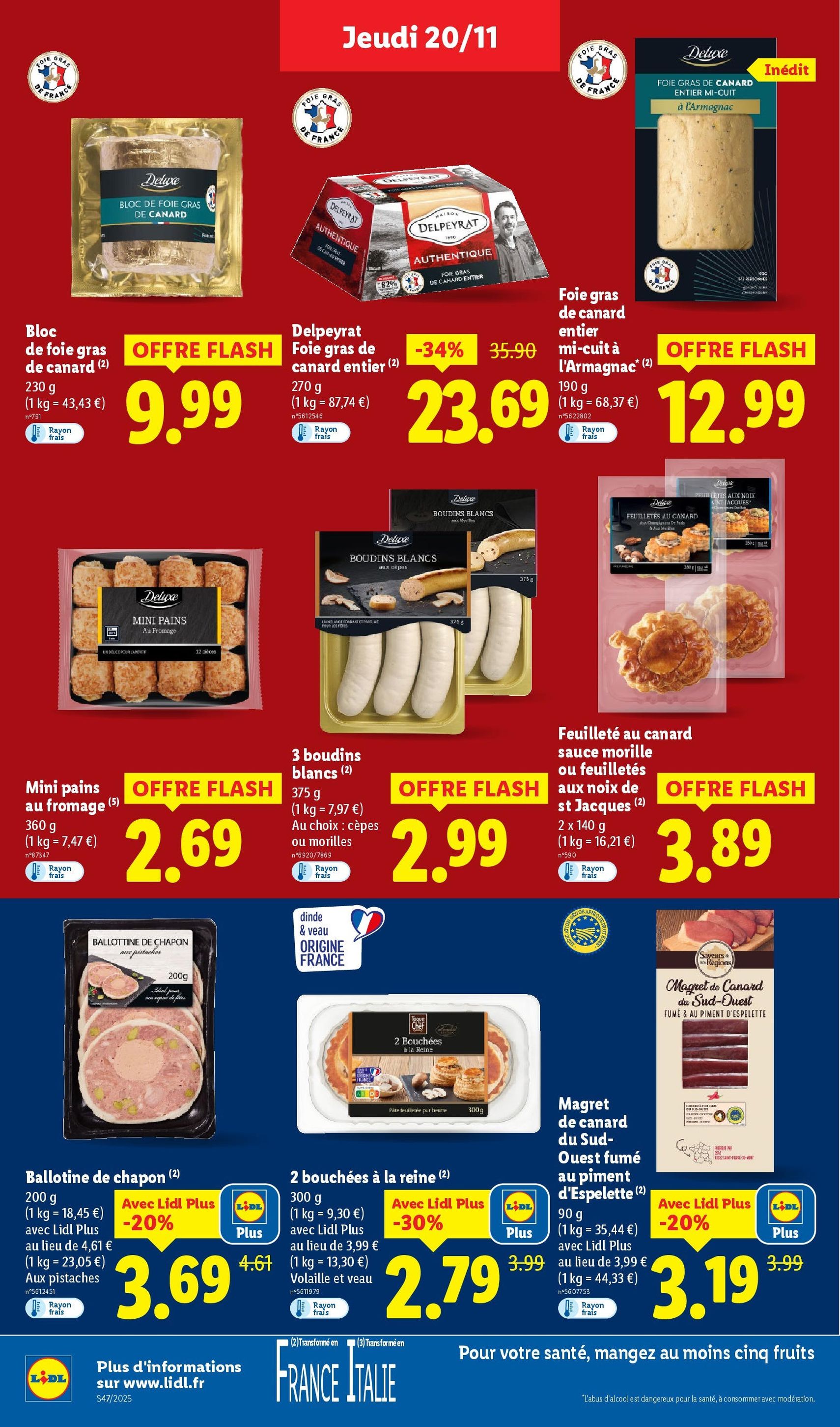 LIDL Black Friday - brochure valable à partir du 20/11/2025, page 20 sur 97