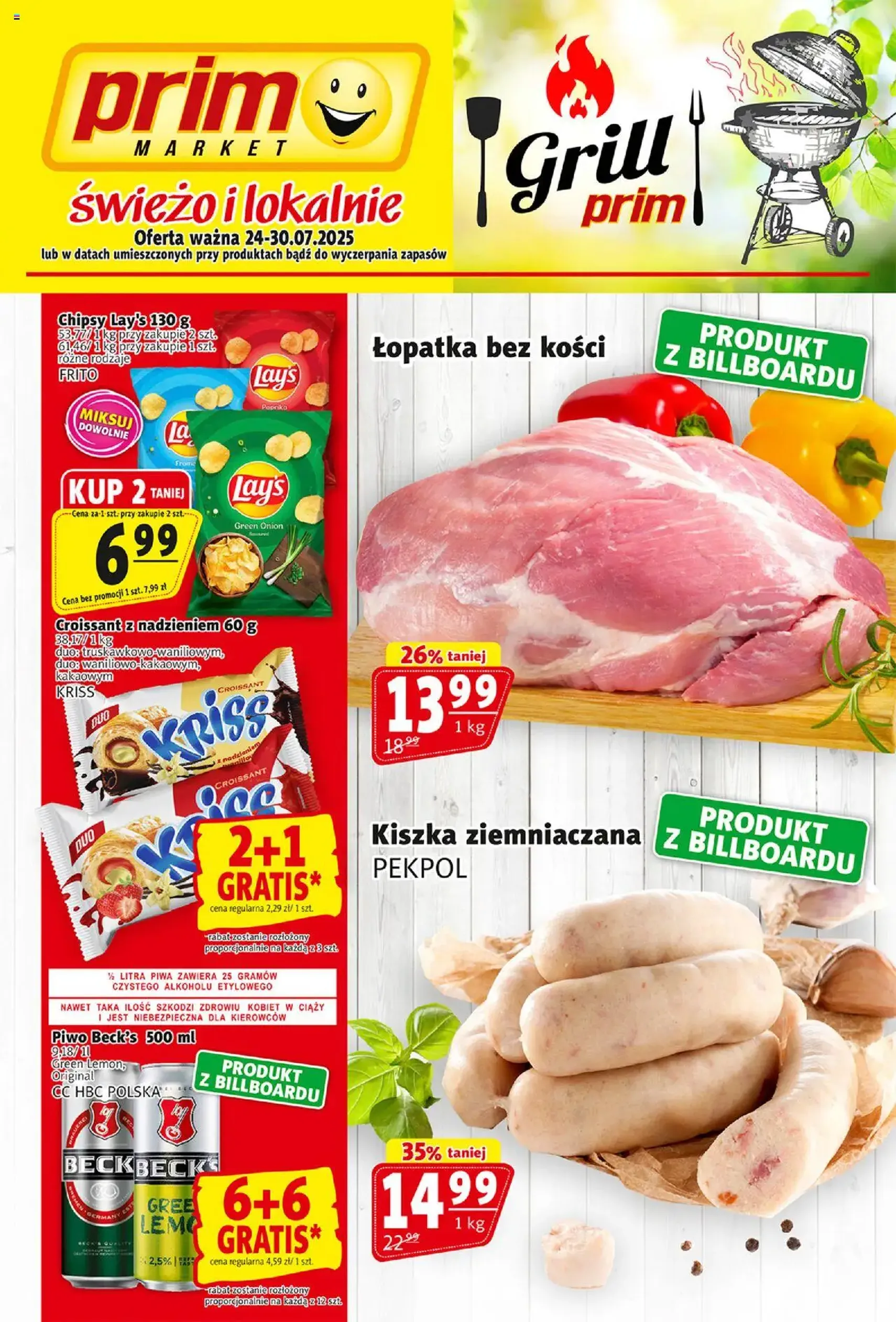 Prim Market Gazetka - ważny gazetka od 24.07.2025 strona 1 z 16 Prim Market Gazetka - ważny gazetka od 24.07.2025 strona 1 z 16