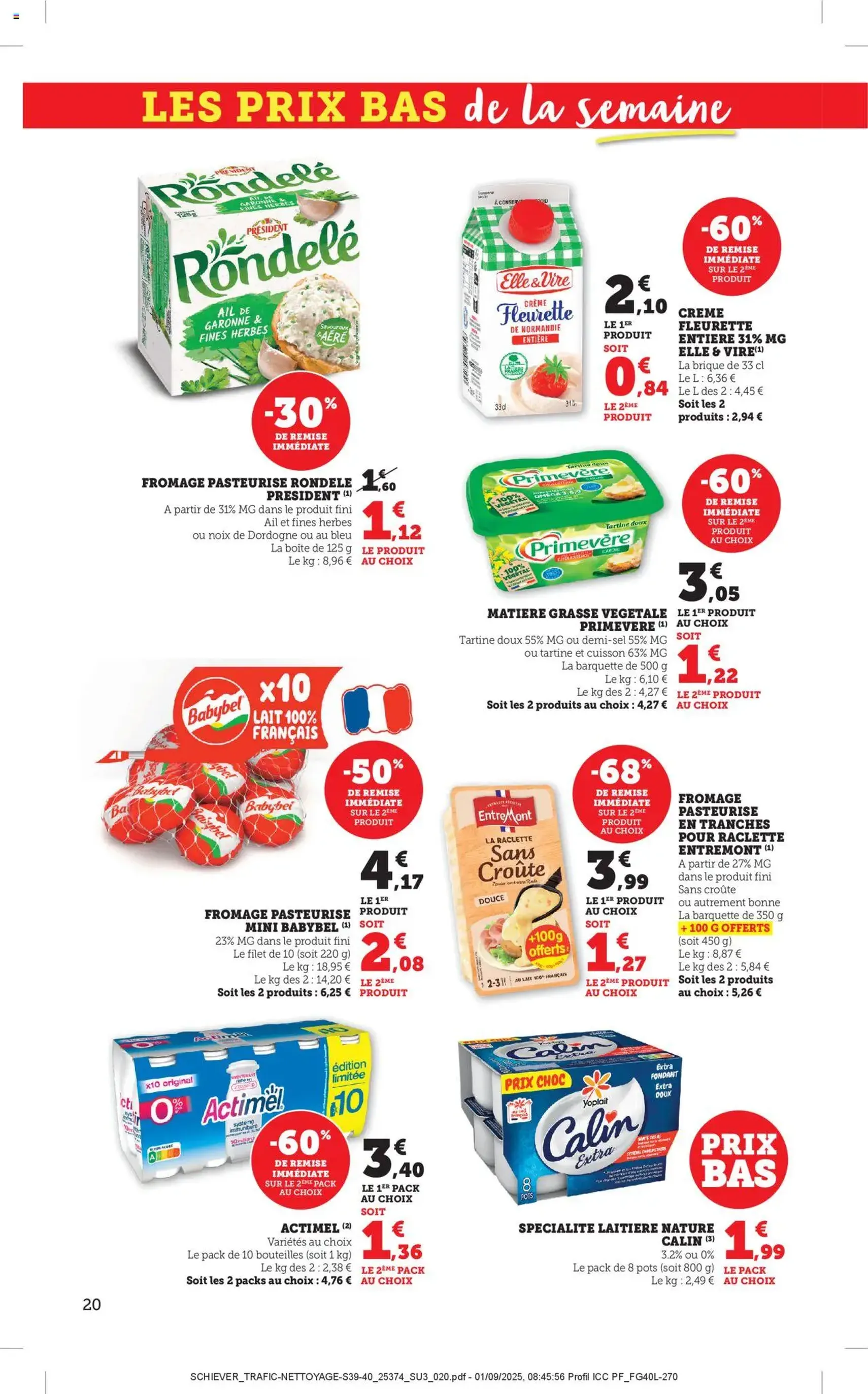 Bi1 catalogue - brochure valable à partir du 22/09/2025, page 20 sur 40
