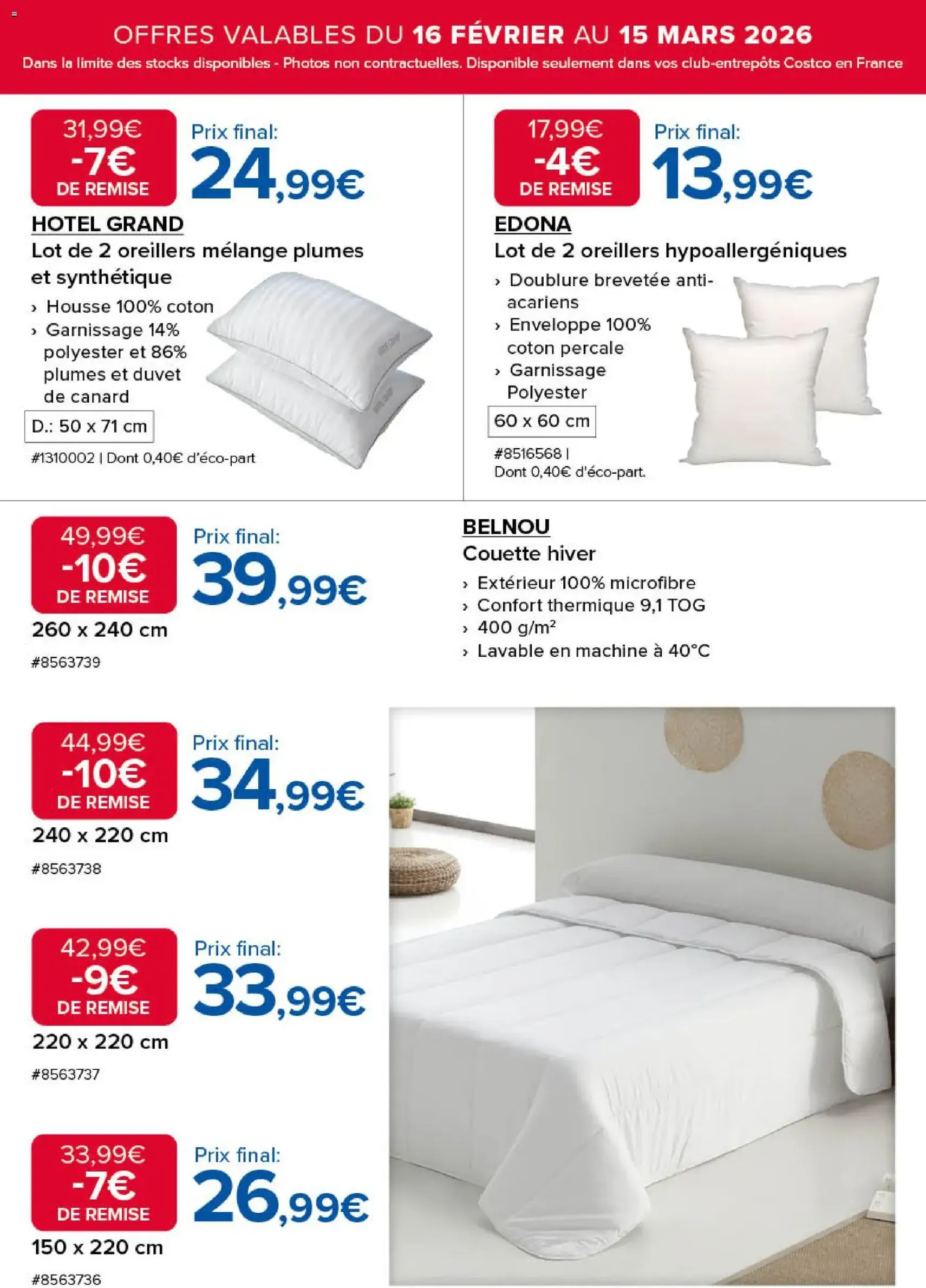 Costco catalogue - brochure valable à partir du 16/02/2026, page 13 sur 19