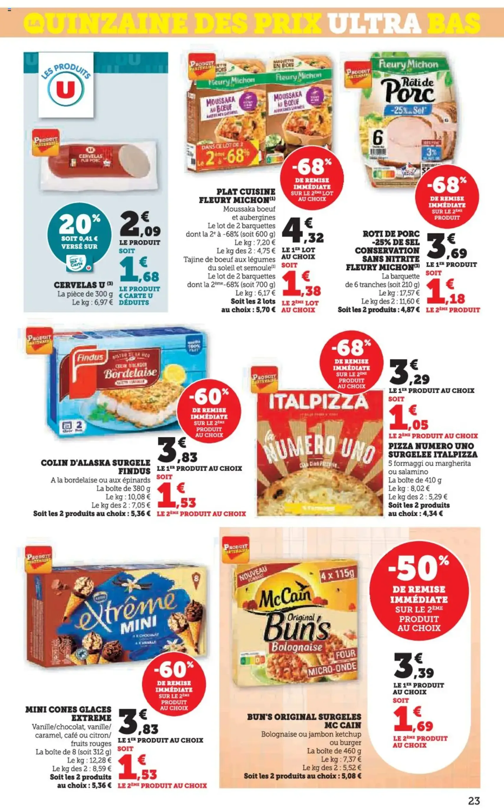 Super U catalogue - brochure valable à partir du 26/08/2025, page 23 sur 44 Super U catalogue - brochure valable à partir du 26/08/2025, page 23 sur 44