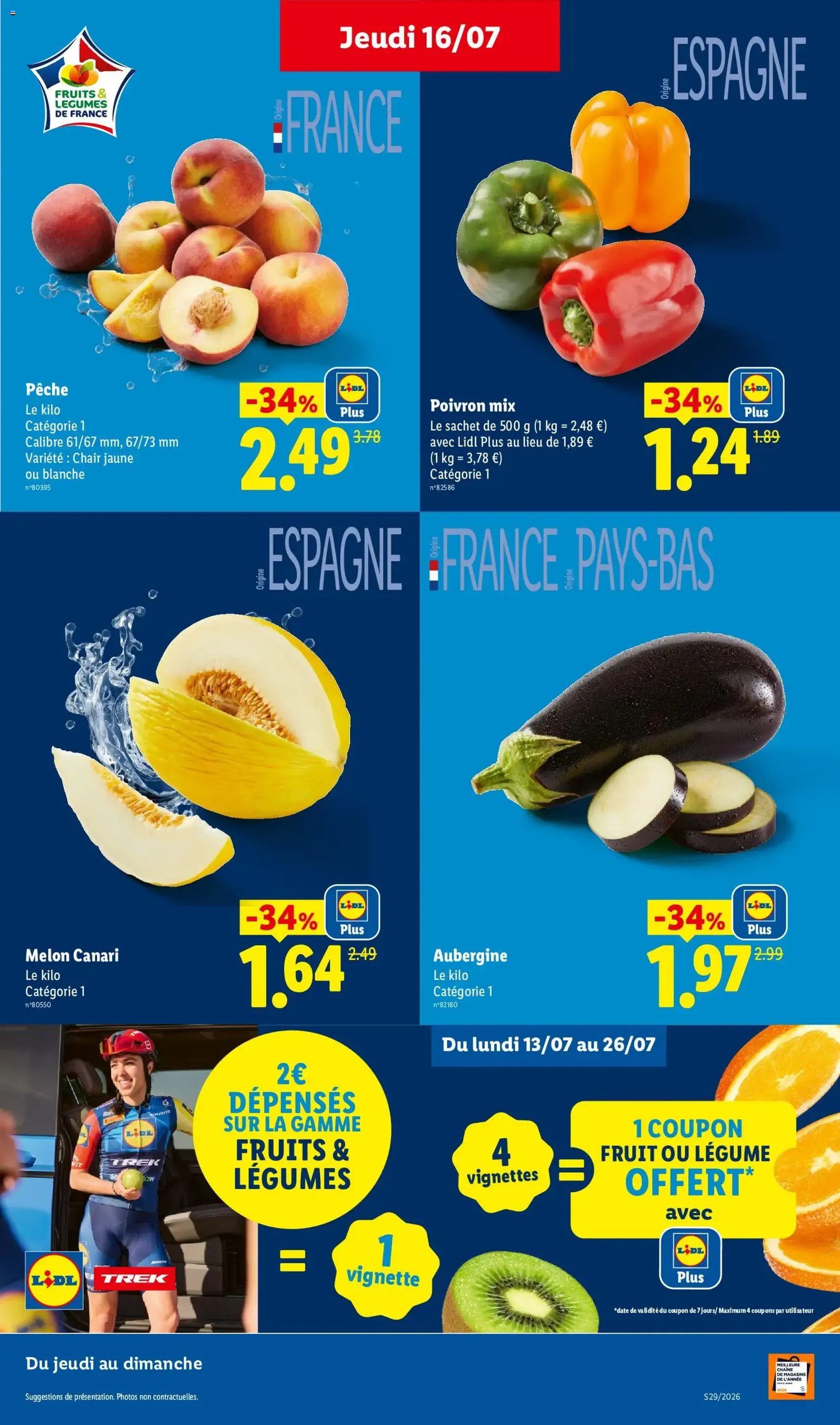 LIDL catalogue - brochure valable à partir du 16/07/2026, page 3 sur 61