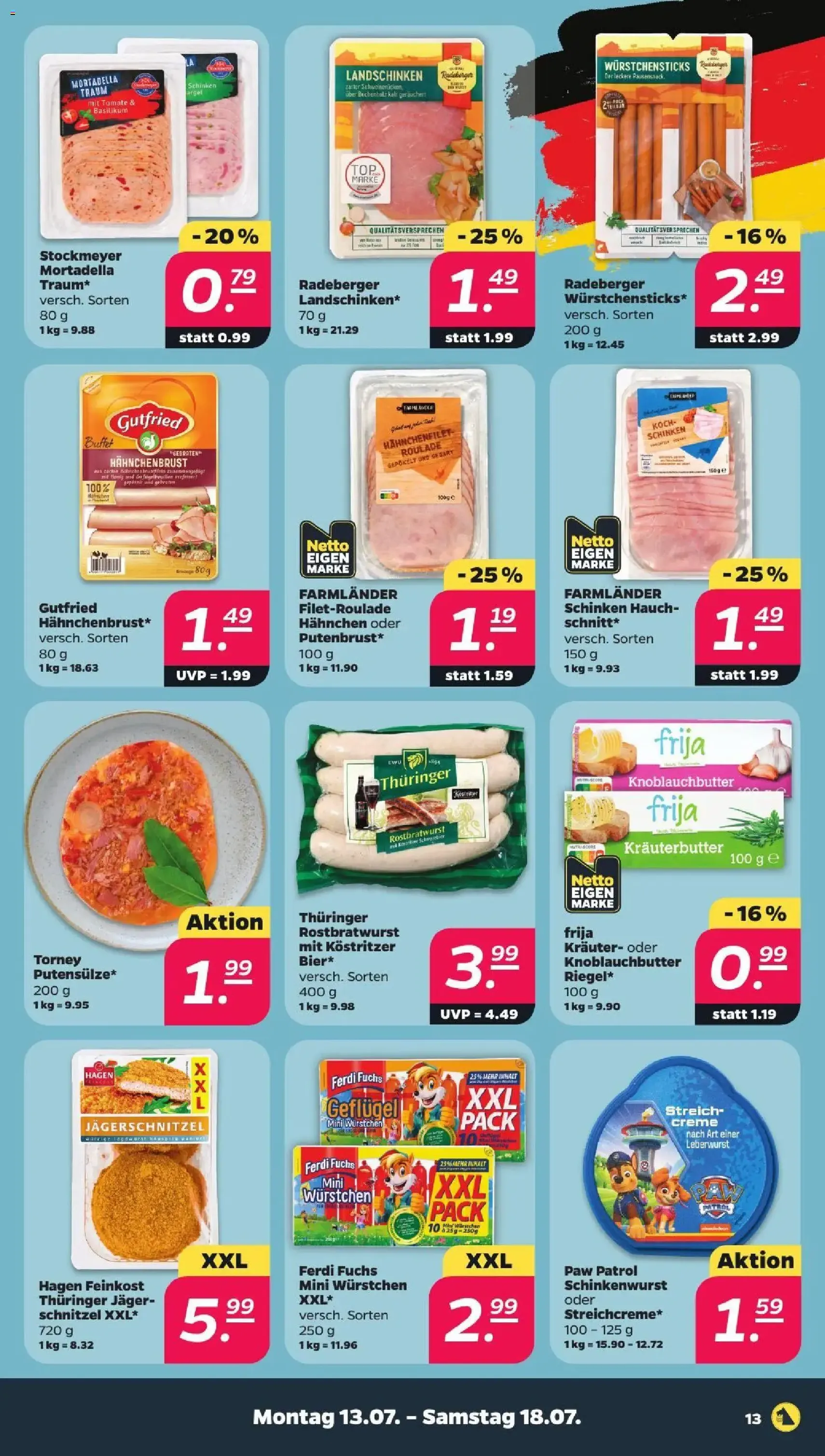 Netto Prospekt - Gültiger Prospekt ab 13.07.2026, Seite 13 von insgesamt 36