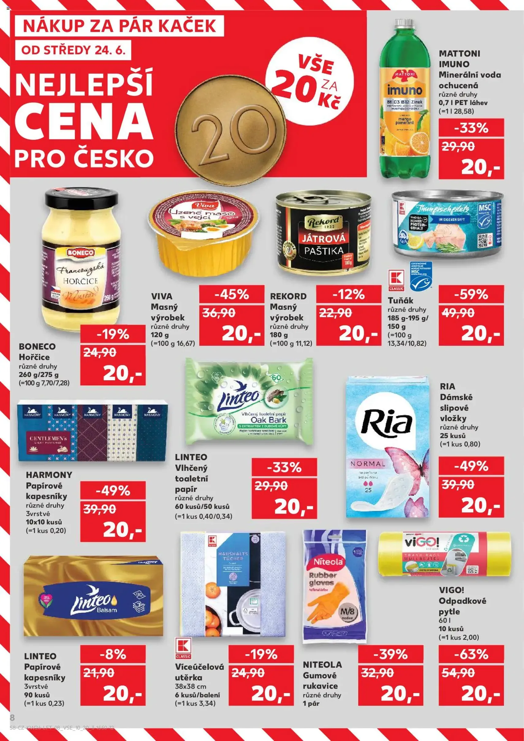 Kaufland leták - platný leták od 24.06.2026 strana 8 z 54