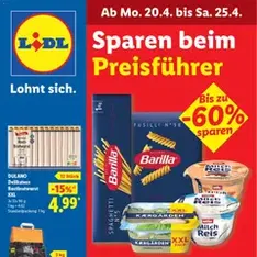 Lidl Prospekt - Prospekt Vorschau gültig ab 20.04.2026