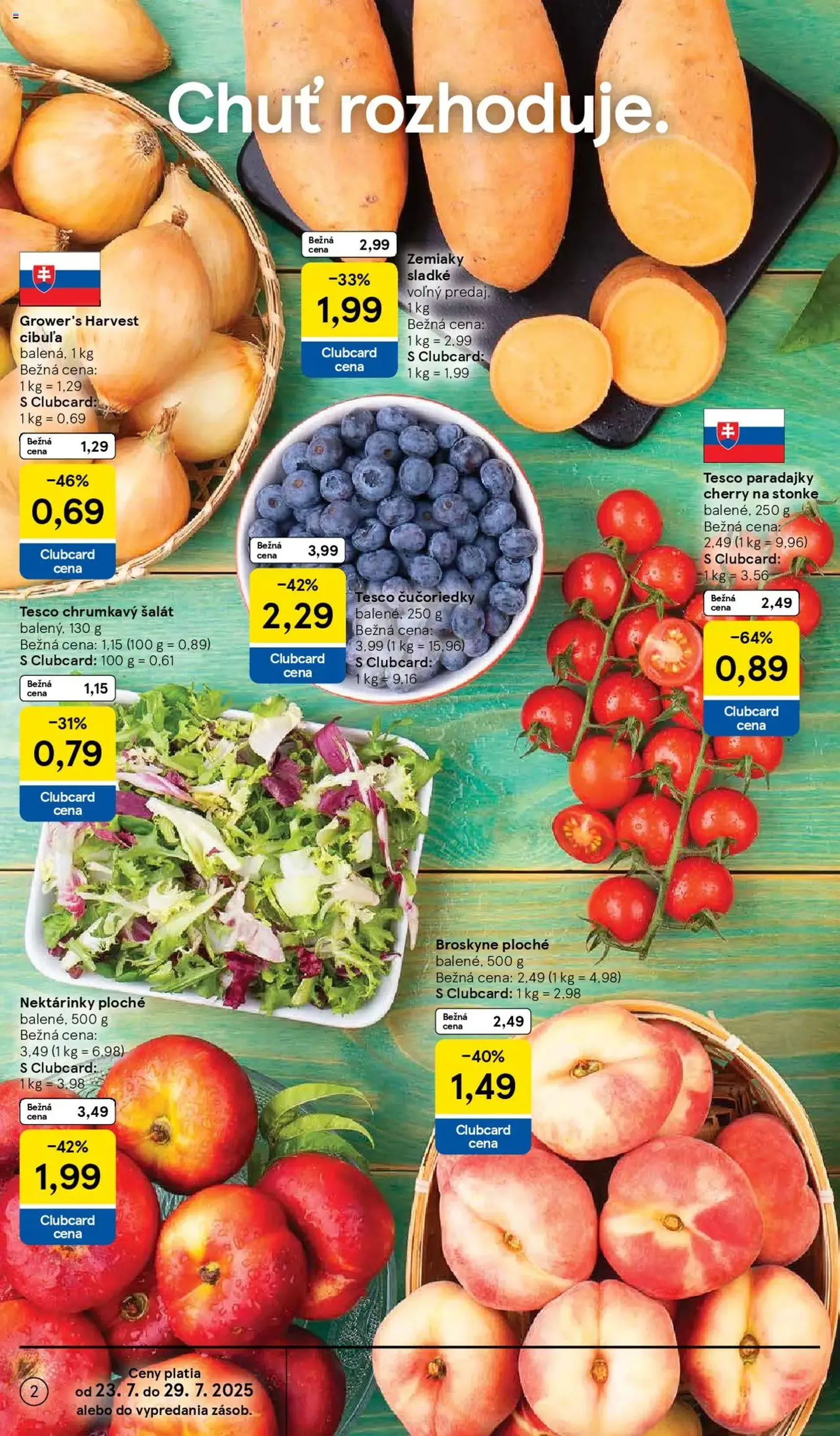 Tesco Hypermarket - leták - platný leták od 23.07.2025 strana 2 z 37 Tesco Hypermarket - leták - platný leták od 23.07.2025 strana 2 z 37