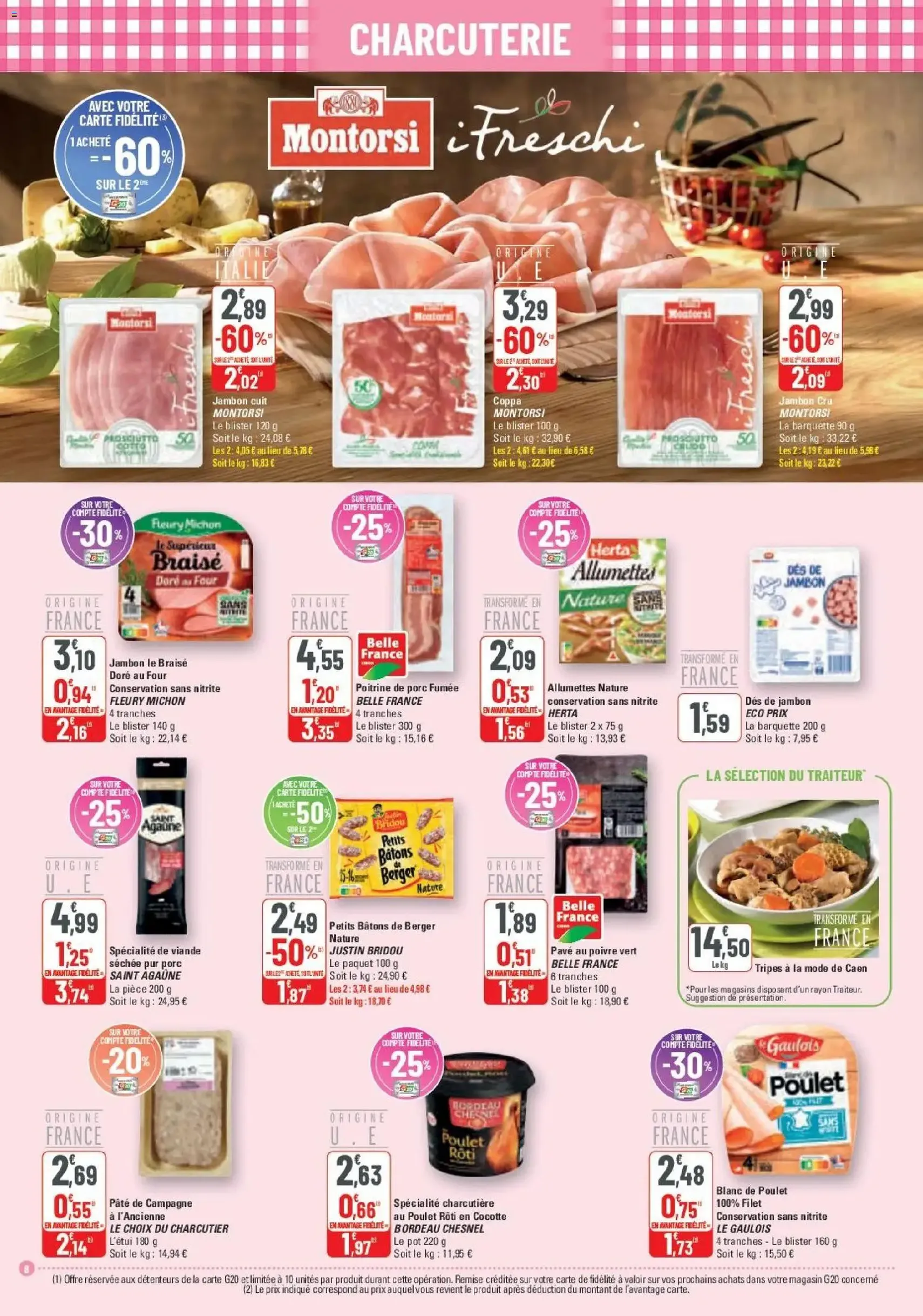 G20 Supermarchés catalogue - brochure valable à partir du 19/11/2025, page 8 sur 20