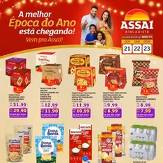 Encarte Assaí Atacadista - pré-visualização do folheto, válido a partir de 21/11/2025