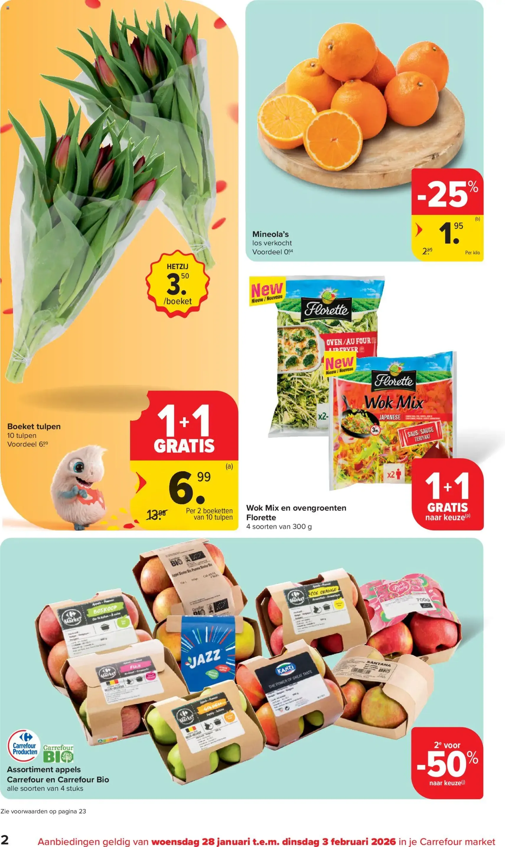 Carrefour market folder week 5 - geldige folder vanaf 28/01/2026 pagina 2 van 24