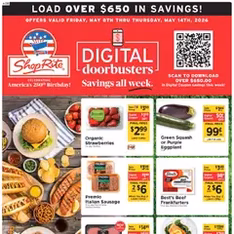 ShopRite Weekly Ad - Flyer preview valid from 05/08/2026