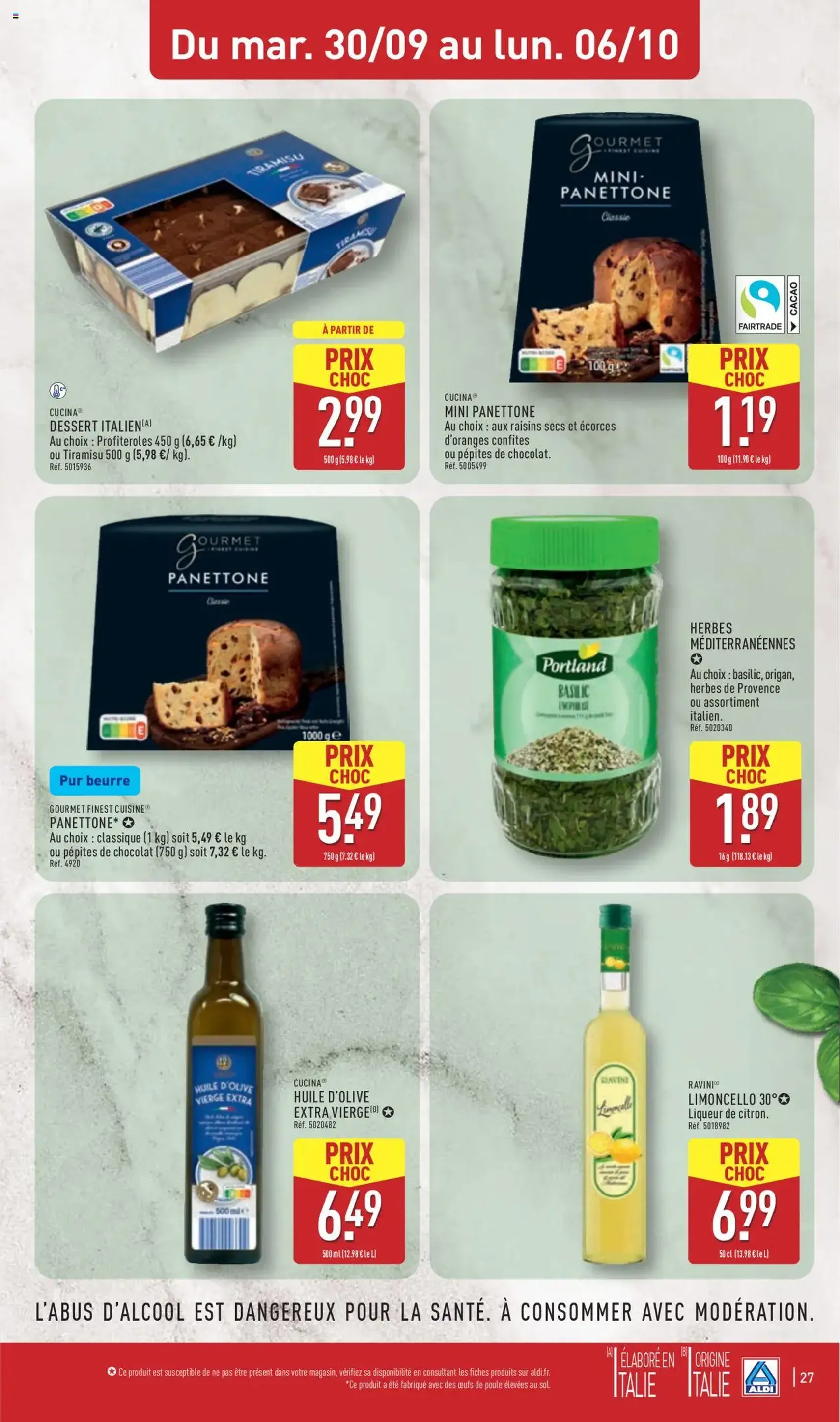 Aldi catalogue semaine 40 - brochure valable à partir du 30/09/2025, page 29 sur 51 Aldi catalogue semaine 40 - brochure valable à partir du 30/09/2025, page 29 sur 51