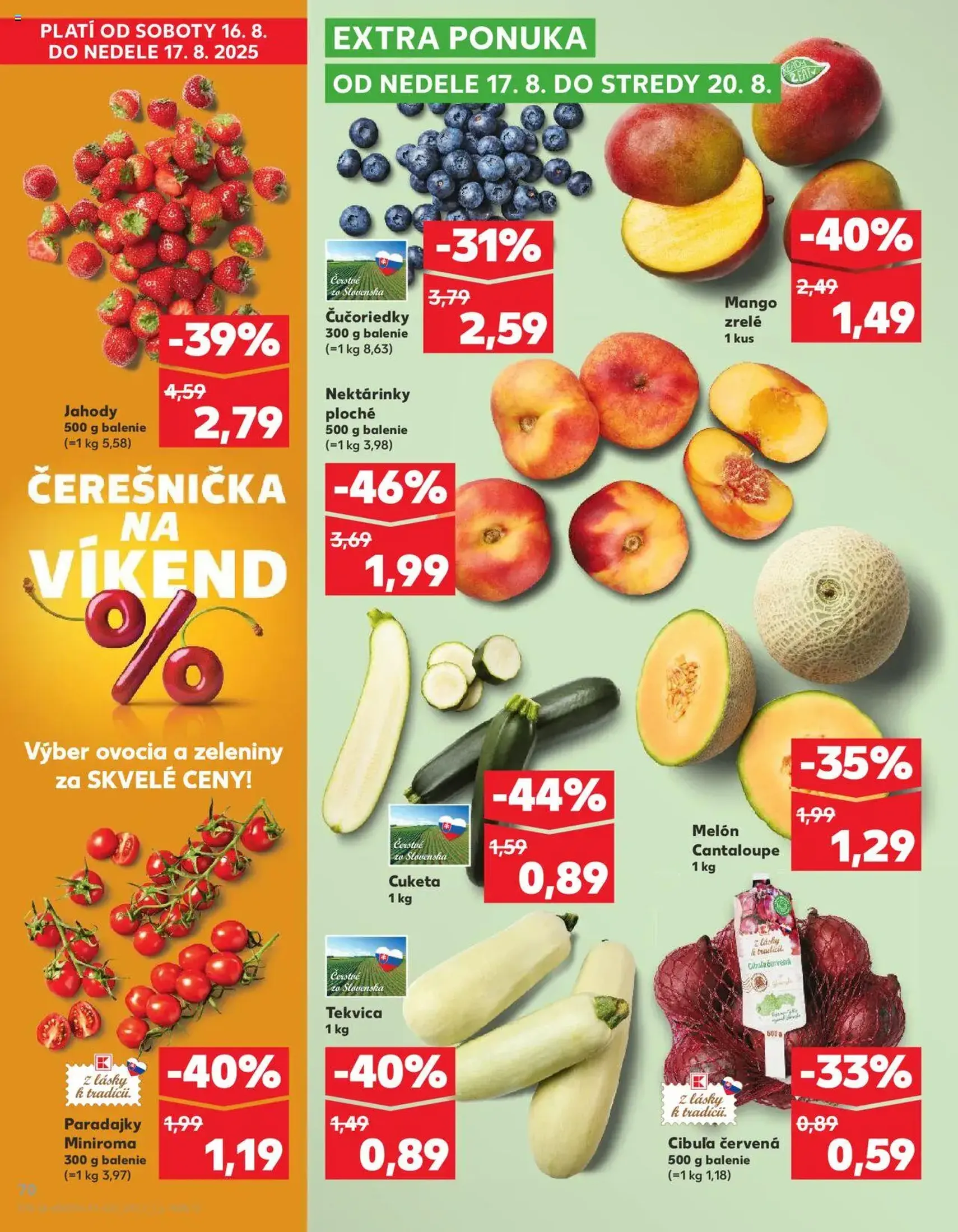 Kaufland Bratislava-Dúbravka - platný leták od 14.08.2025 strana 70 z 76