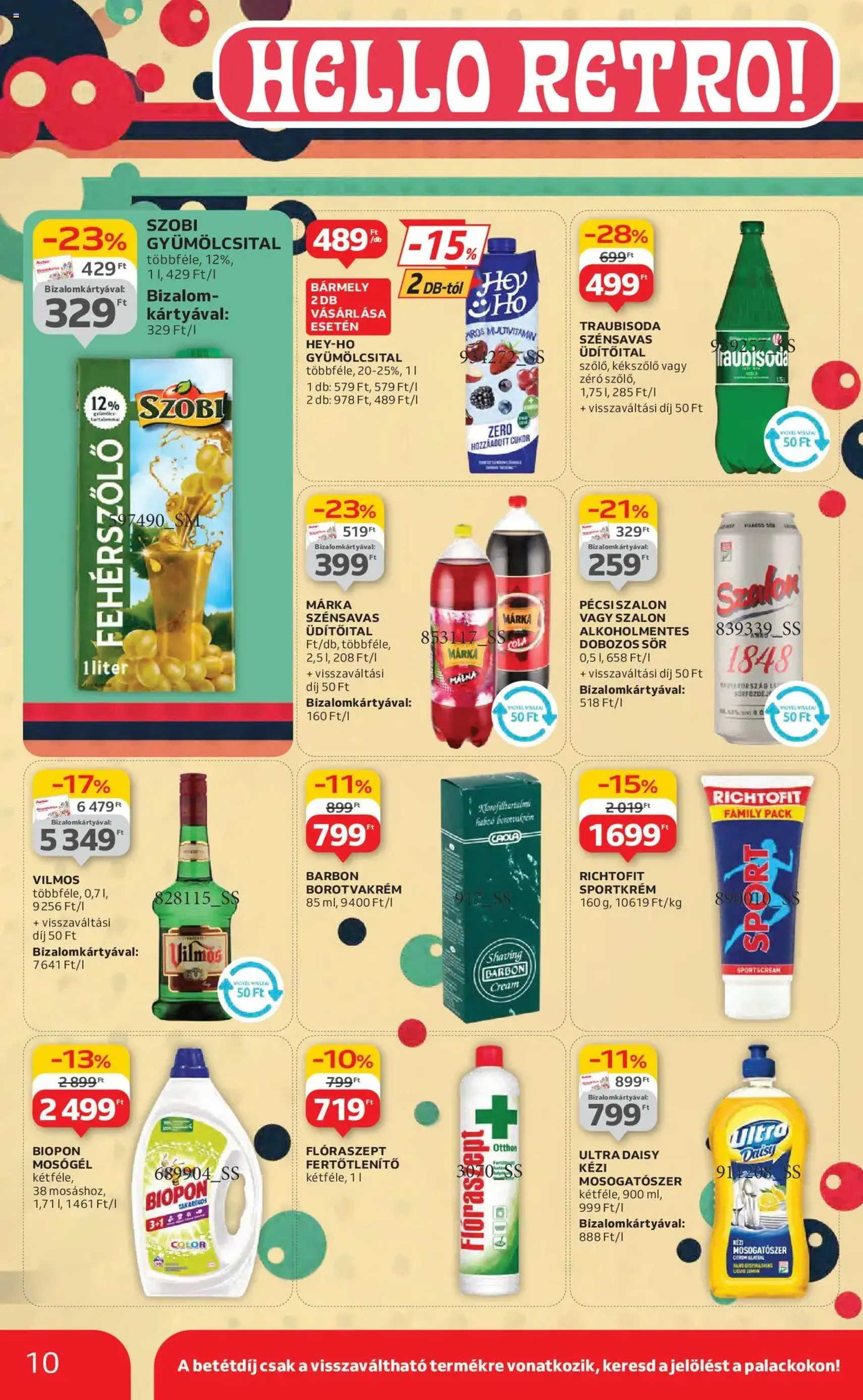 Auchan Akciós újság - 2025.07.17. érvényes szórólap 10 oldal 44 oldalból Auchan Akciós újság - 2025.07.17. érvényes szórólap 10 oldal 44 oldalból