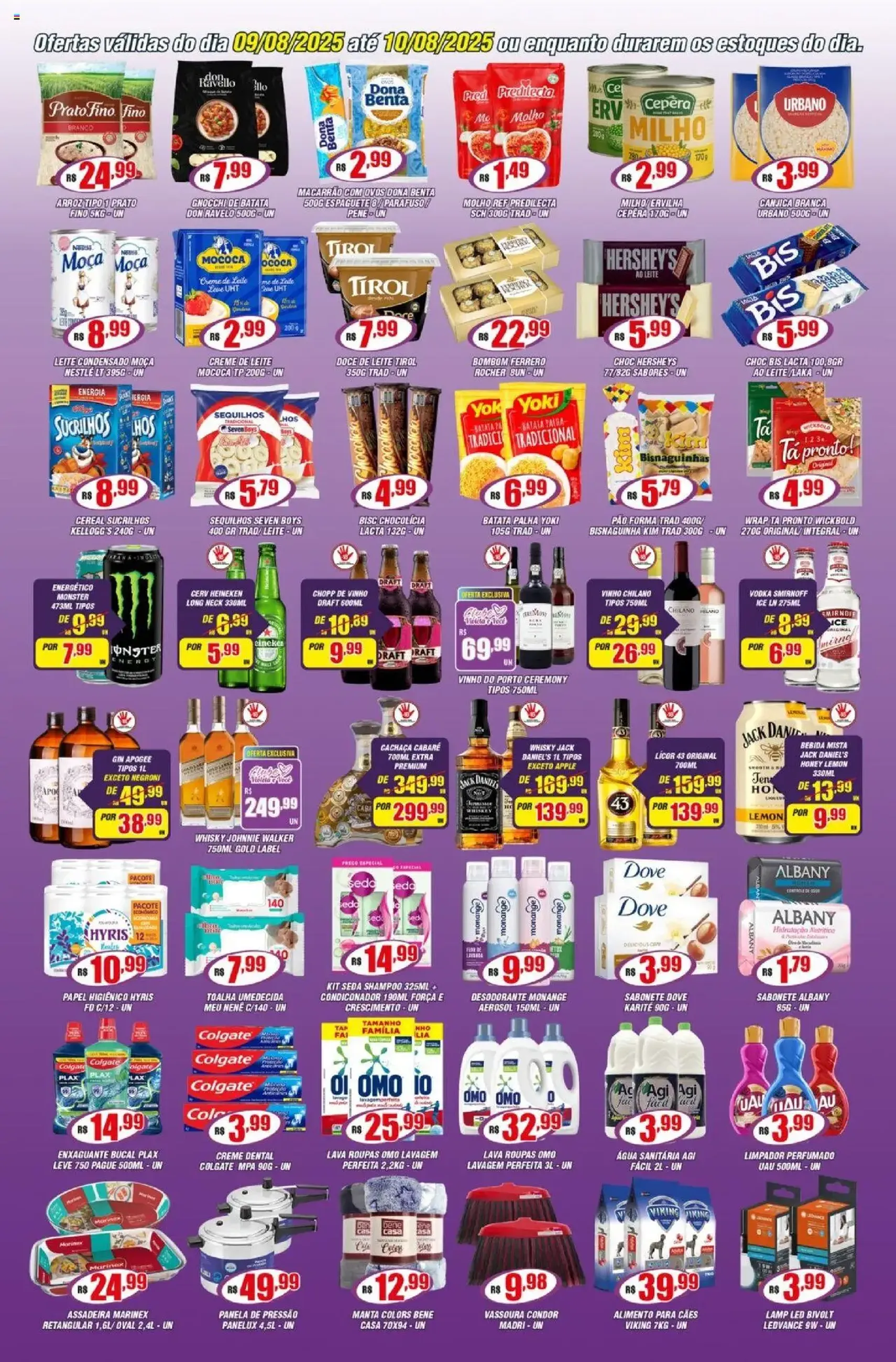 Violeta Supermercados - Ofertas da semana - folheto válido a partir de 09/08/2025 página 3 de 4