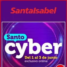 Vista previa del folleto Santa Isabel Cyber Day válido desde 31.05.2026