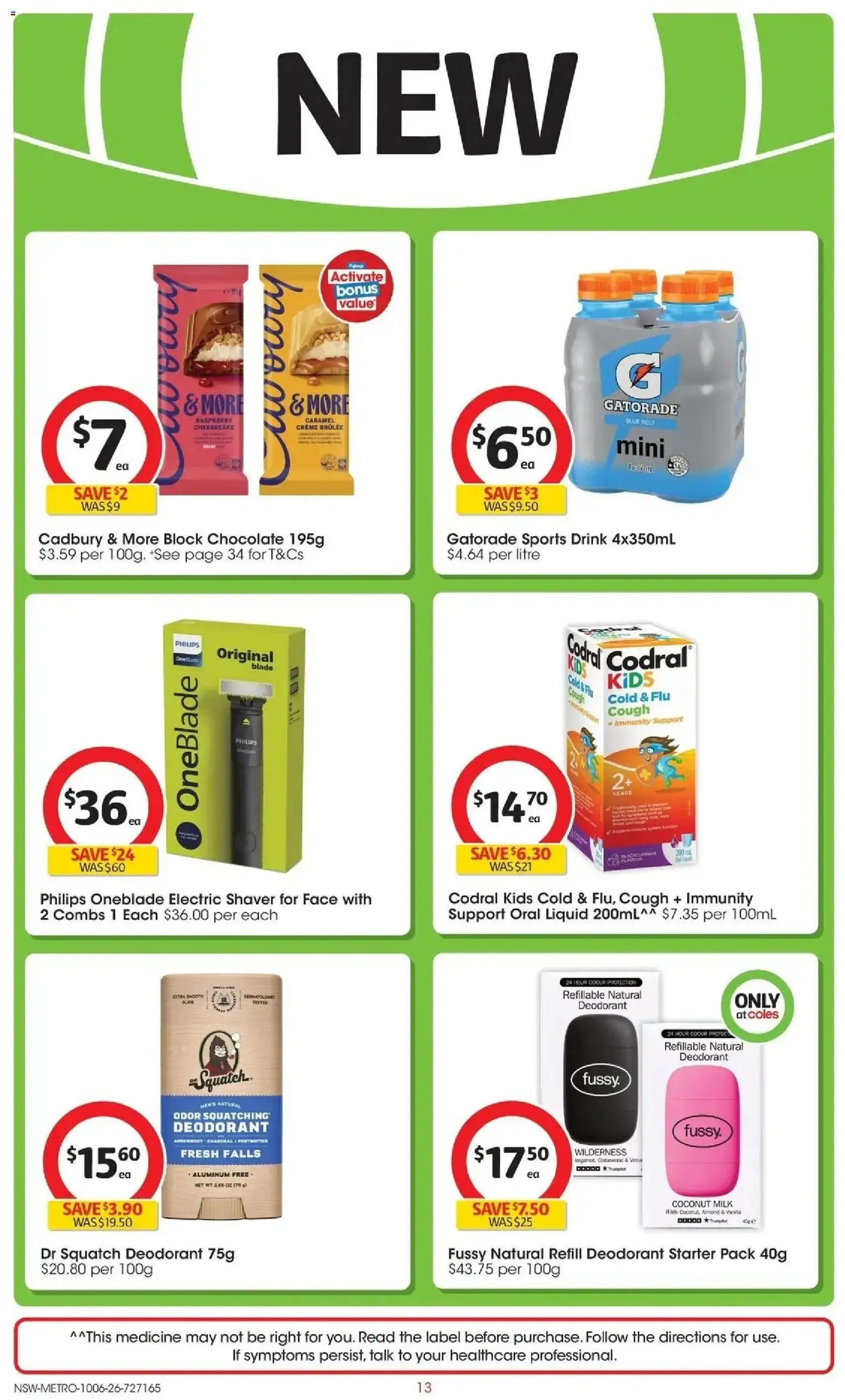 Coles catalogue - valid flyer from 10/06/2026, page 13 of 47