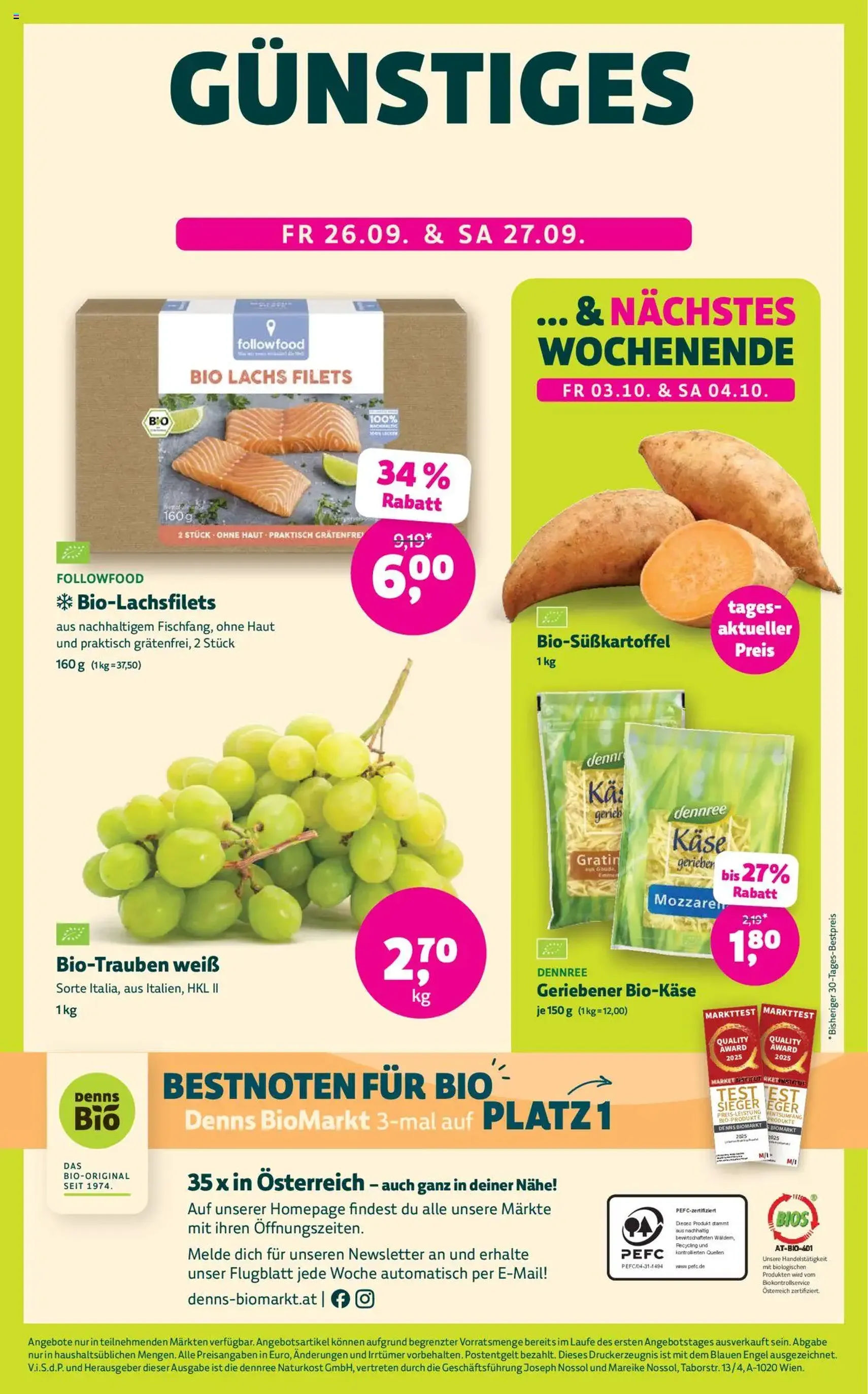 Denns BioMarkt Angebote - Gültiger Prospekt ab 24.09.2025, Seite 12 von insgesamt 12