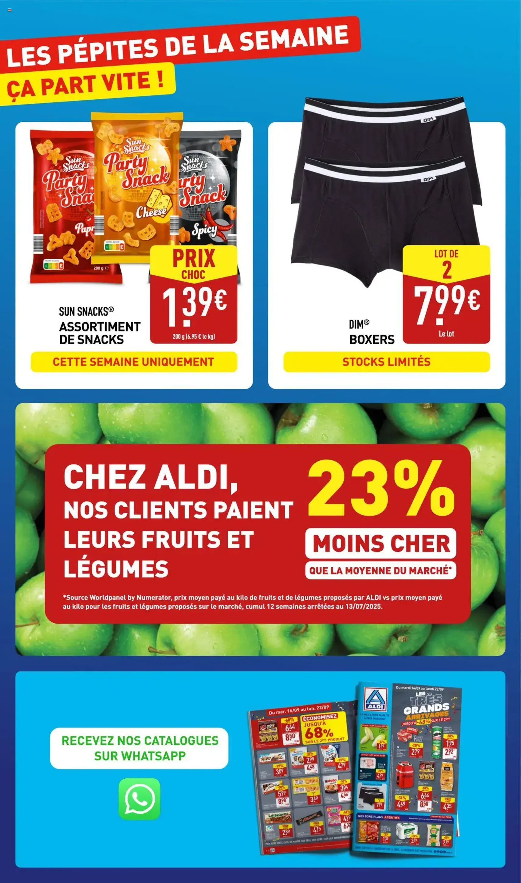 Aldi catalogue semaine 38 - brochure valable à partir du 16/09/2025, page 2 sur 48