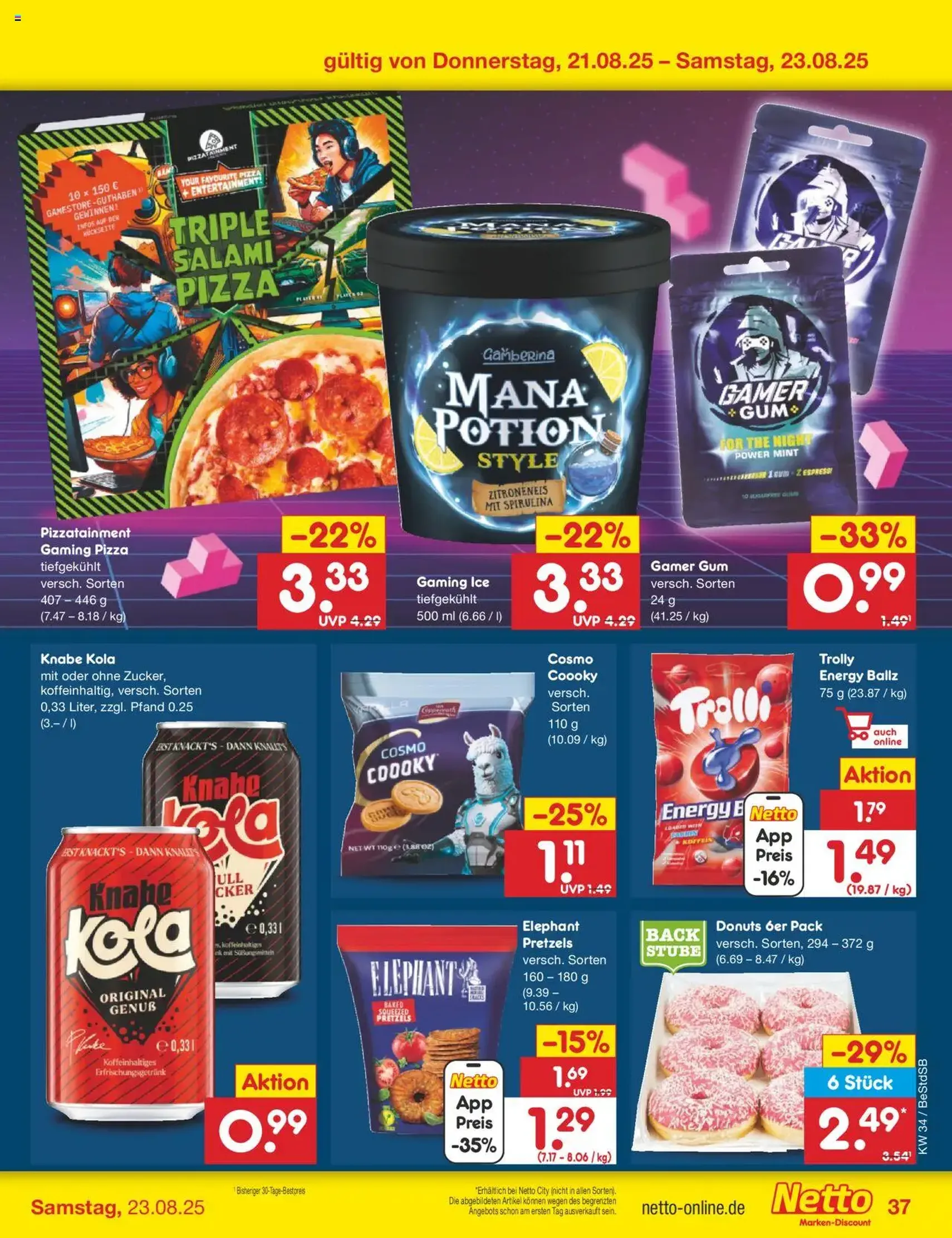Netto Marken-Discount Prospekt - Gültiger Prospekt ab 18.08.2025, Seite 63 von insgesamt 67
