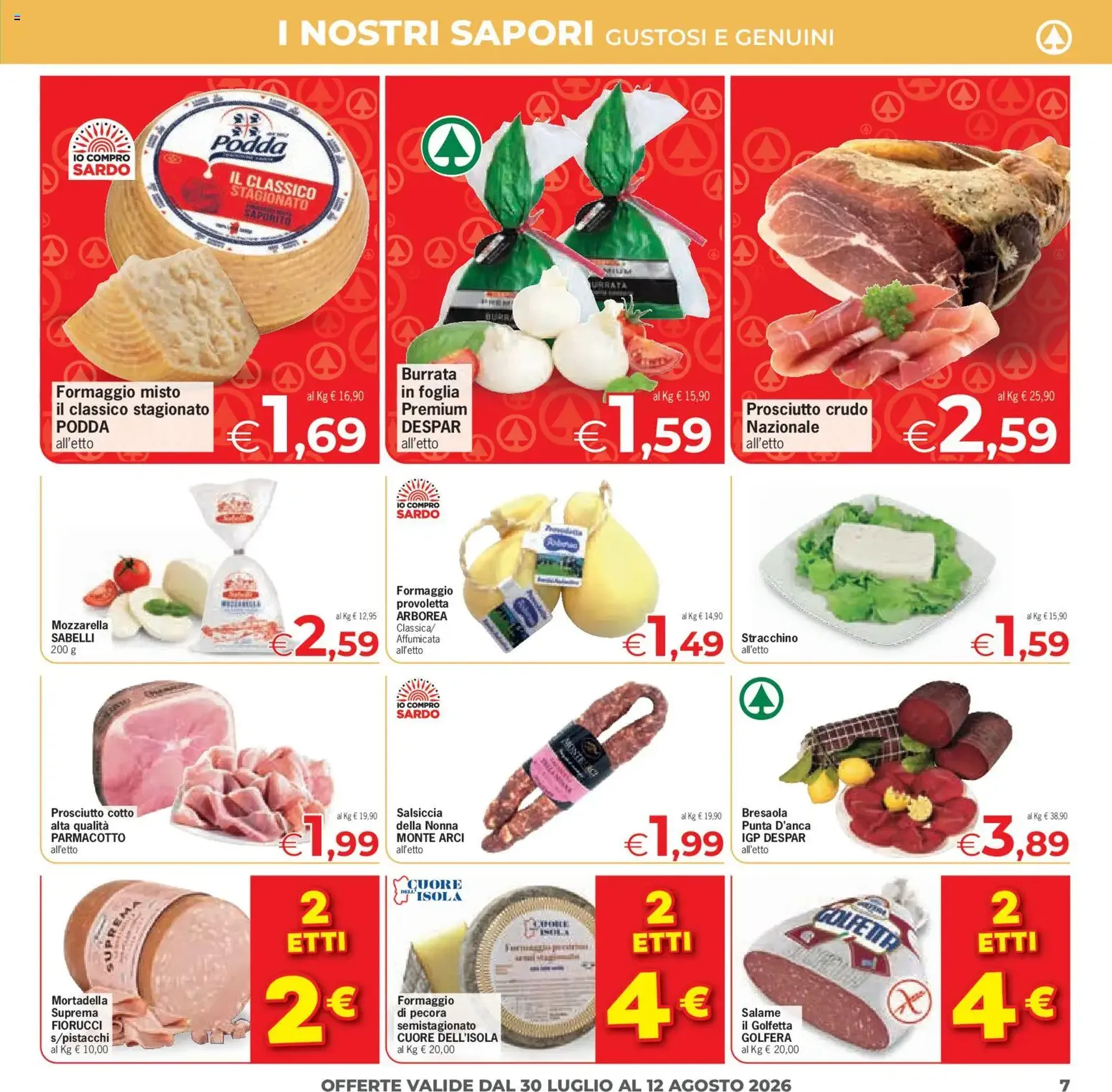 Despar volantino Sardegna - volantino valido dal 30/07/2026 pagina 7 di 20