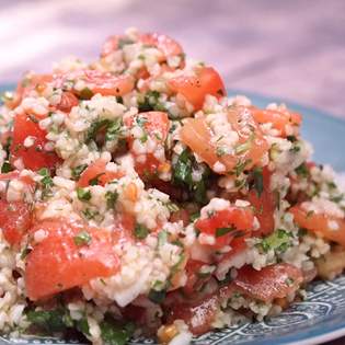 Recipe preview Easy and authentic Arabic tabbouleh or tabuli salad recipe