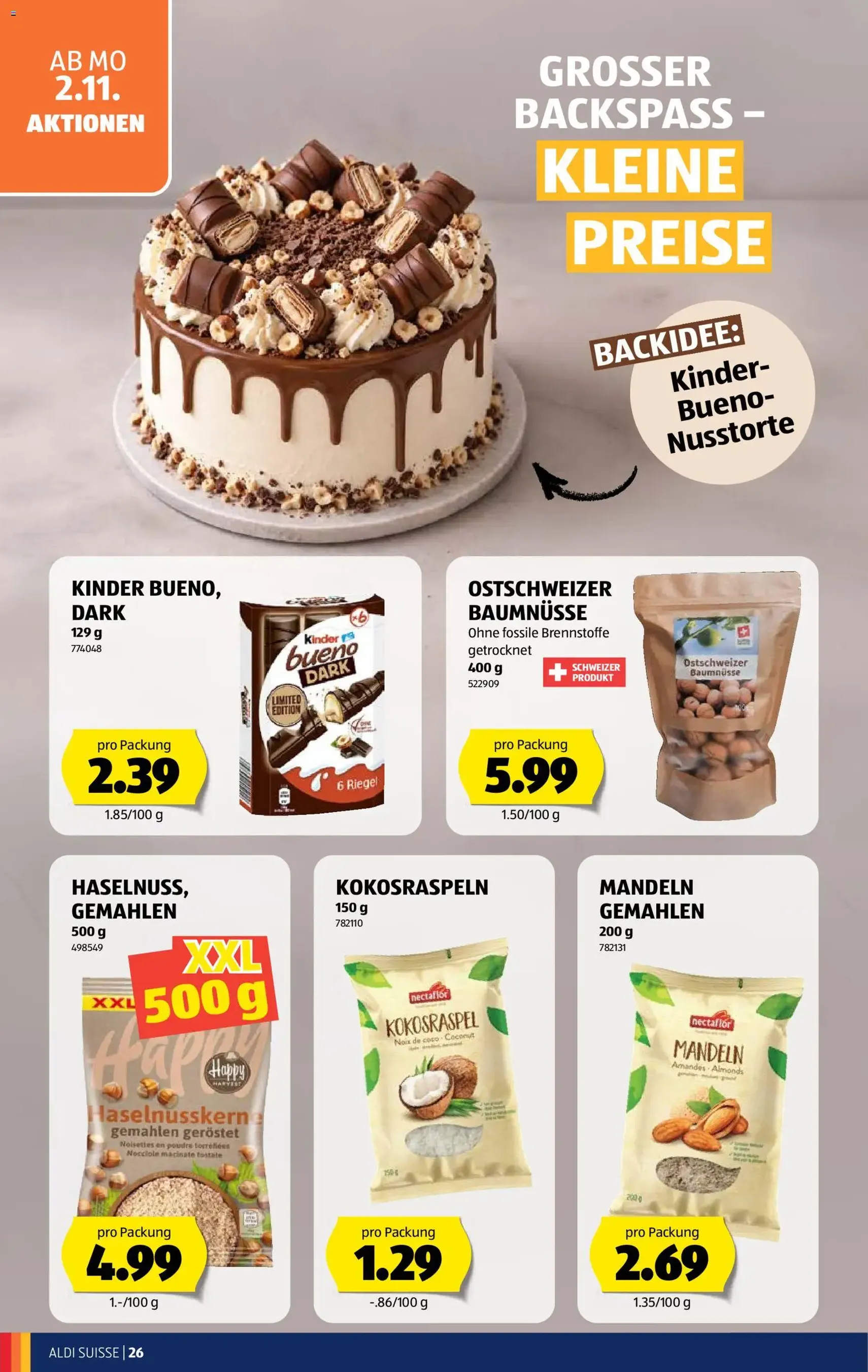 Aldi aktionen - Gültiger Prospekt ab 29.10.2026, Seite 26 von insgesamt 38