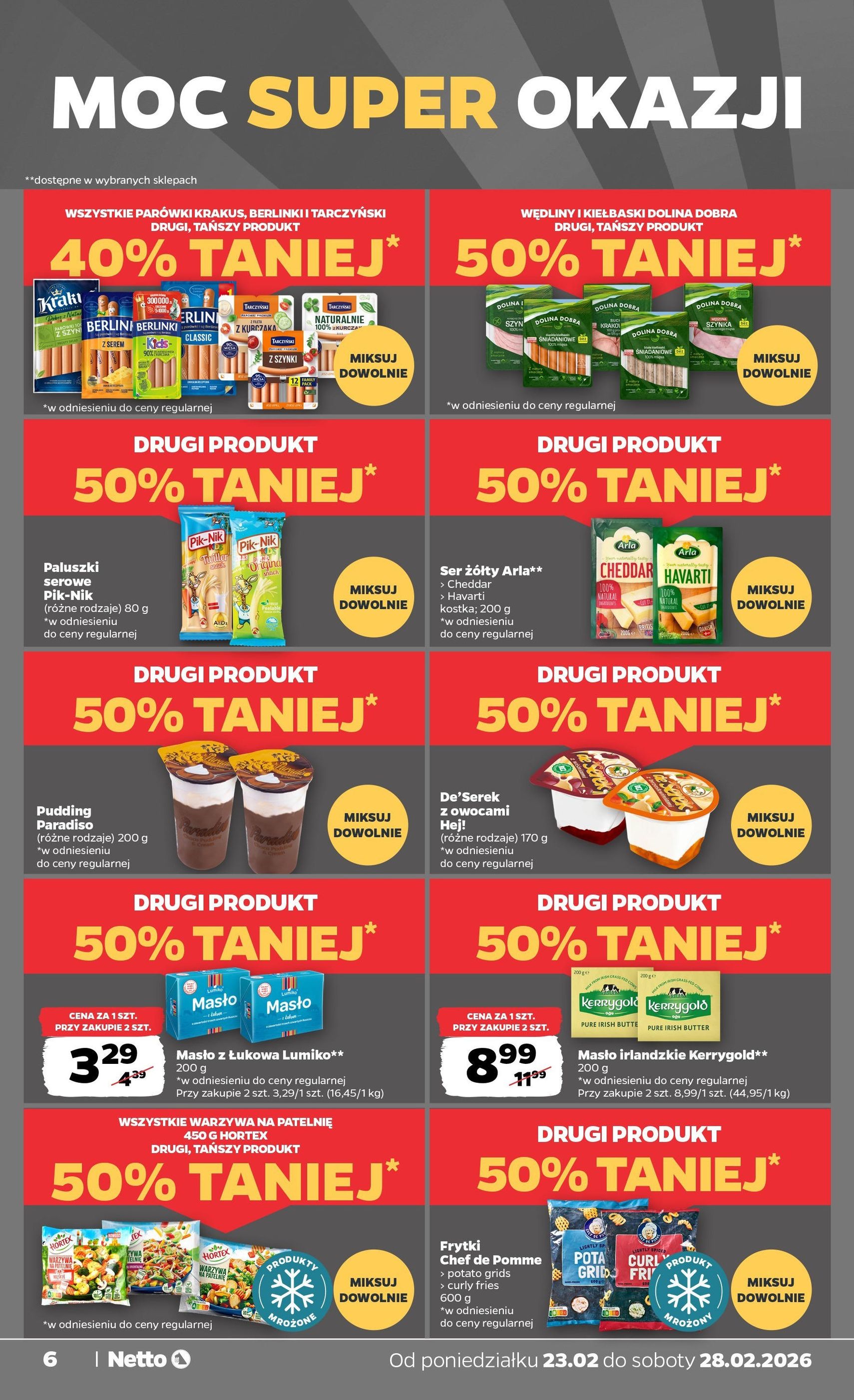 Netto gazetka - Spożywcza - ważny gazetka od 23.02.2026 strona 6 z 36