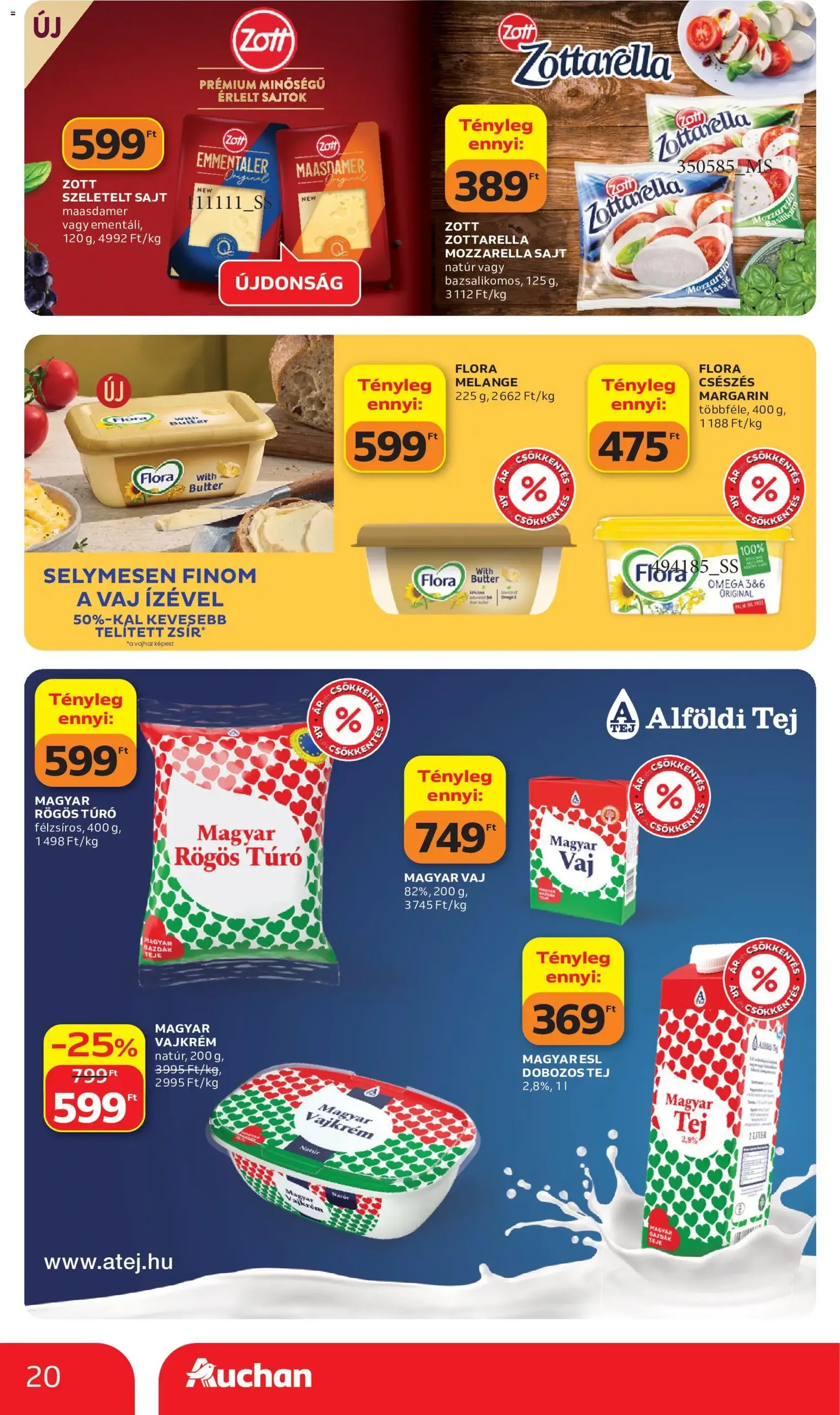 Auchan akciós újság - 2026.06.11. érvényes szórólap 20 oldal 46 oldalból