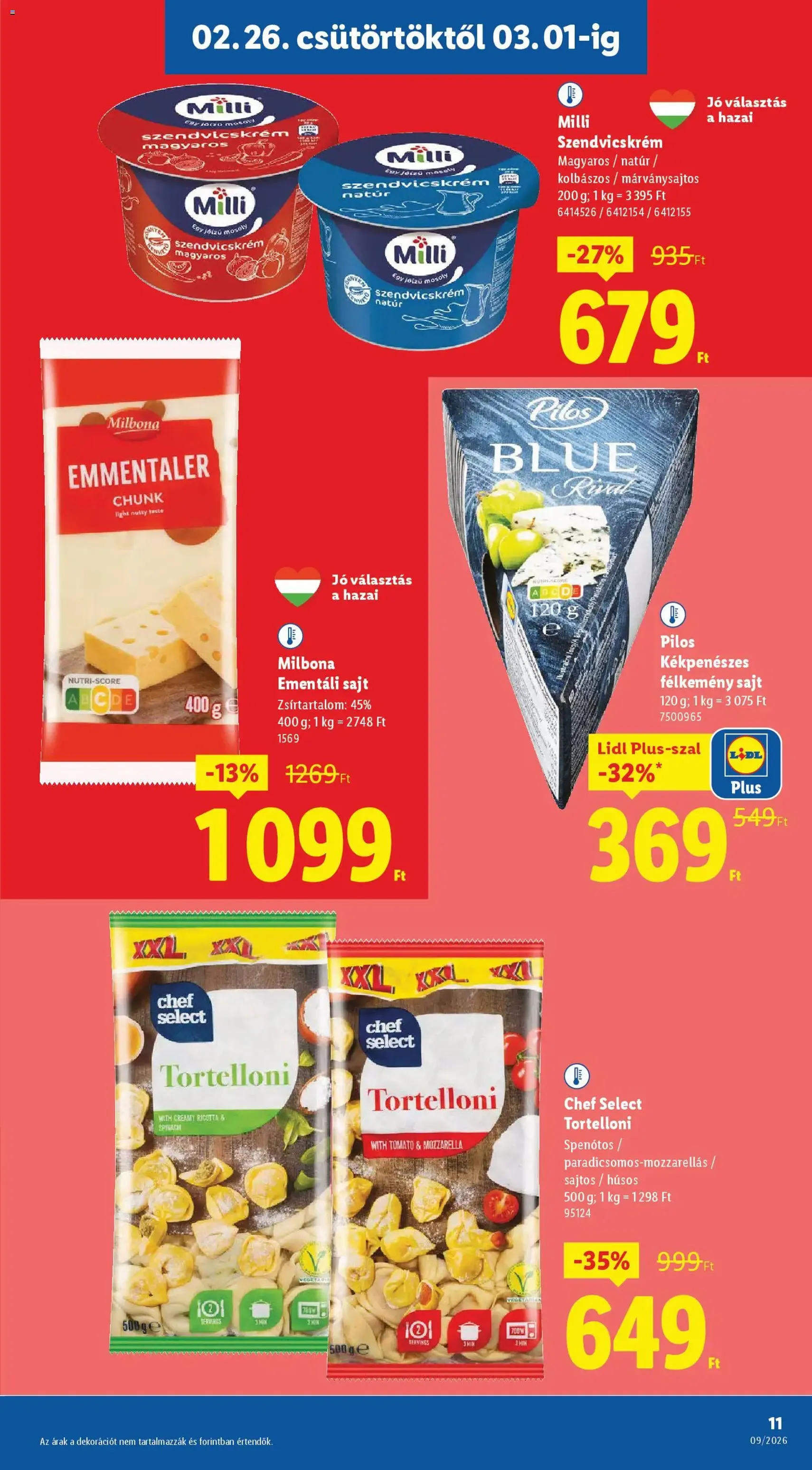 Lidl Akciós újság - 2026.02.26. érvényes szórólap 11 oldal 80 oldalból