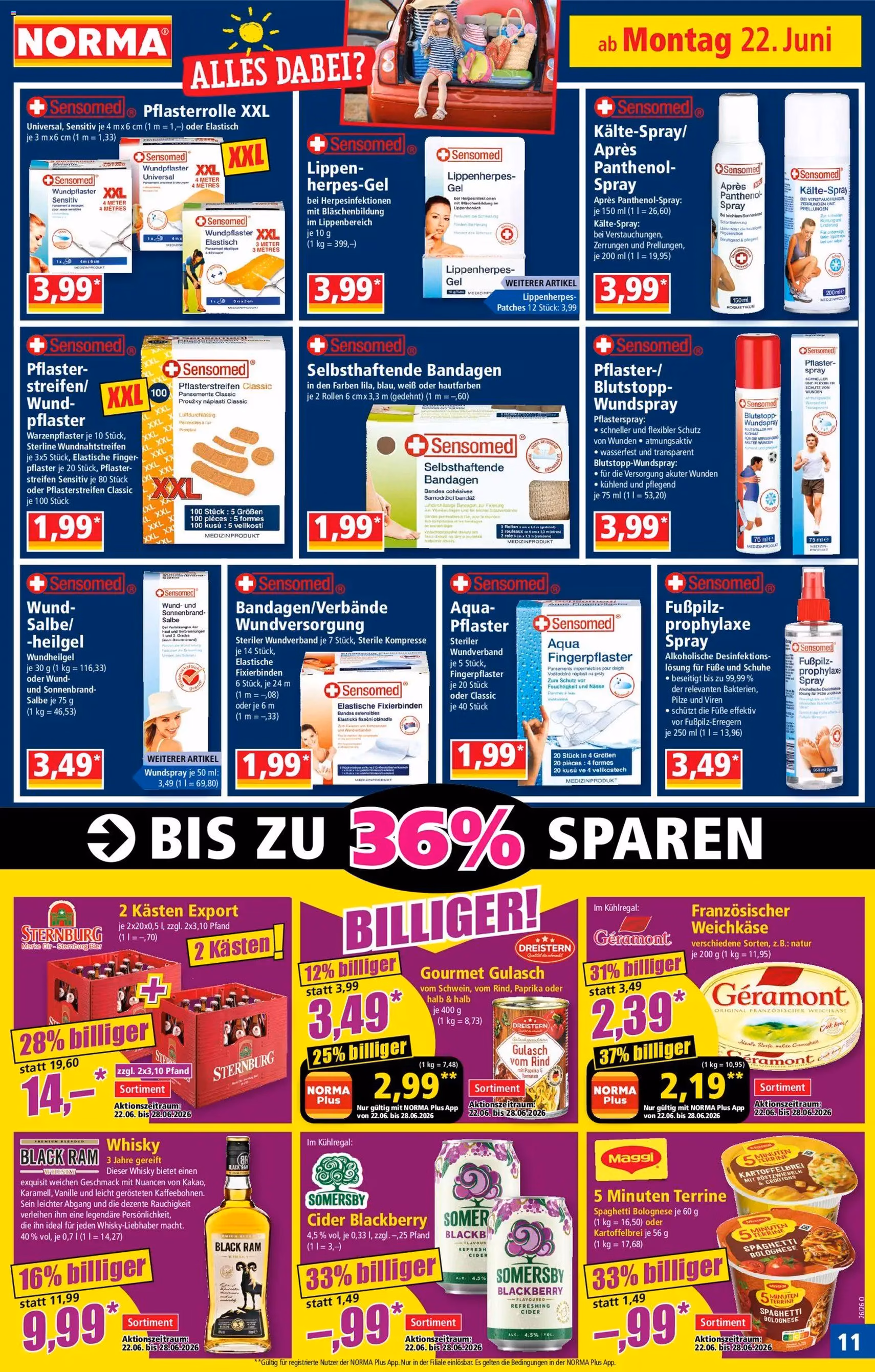 Norma Prospekt - Gültiger Prospekt ab 22.06.2026, Seite 11 von insgesamt 21