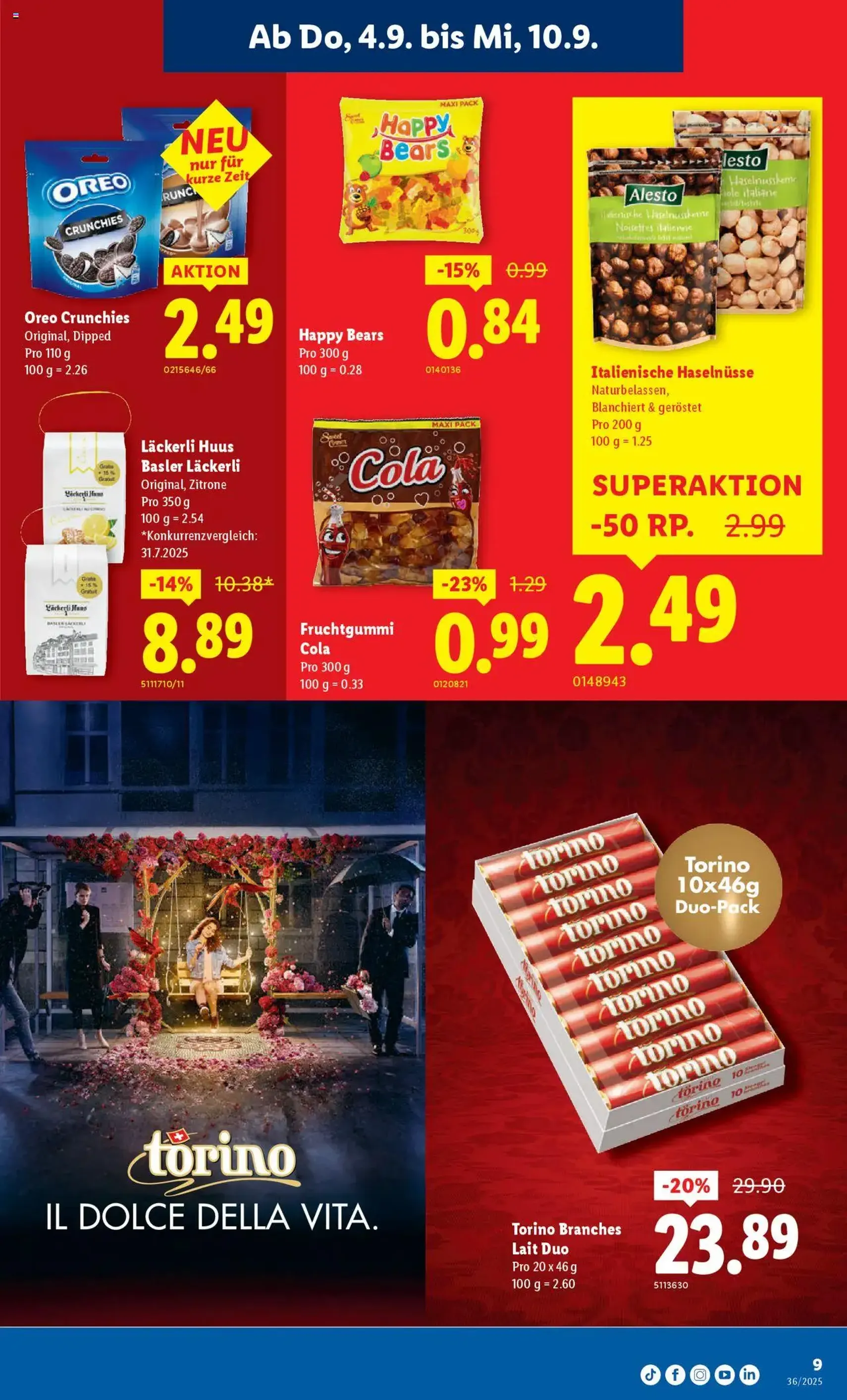 Lidl Aktionen - Gültiger Prospekt ab 04.09.2025, Seite 11 von insgesamt 34 Lidl Aktionen - Gültiger Prospekt ab 04.09.2025, Seite 11 von insgesamt 34