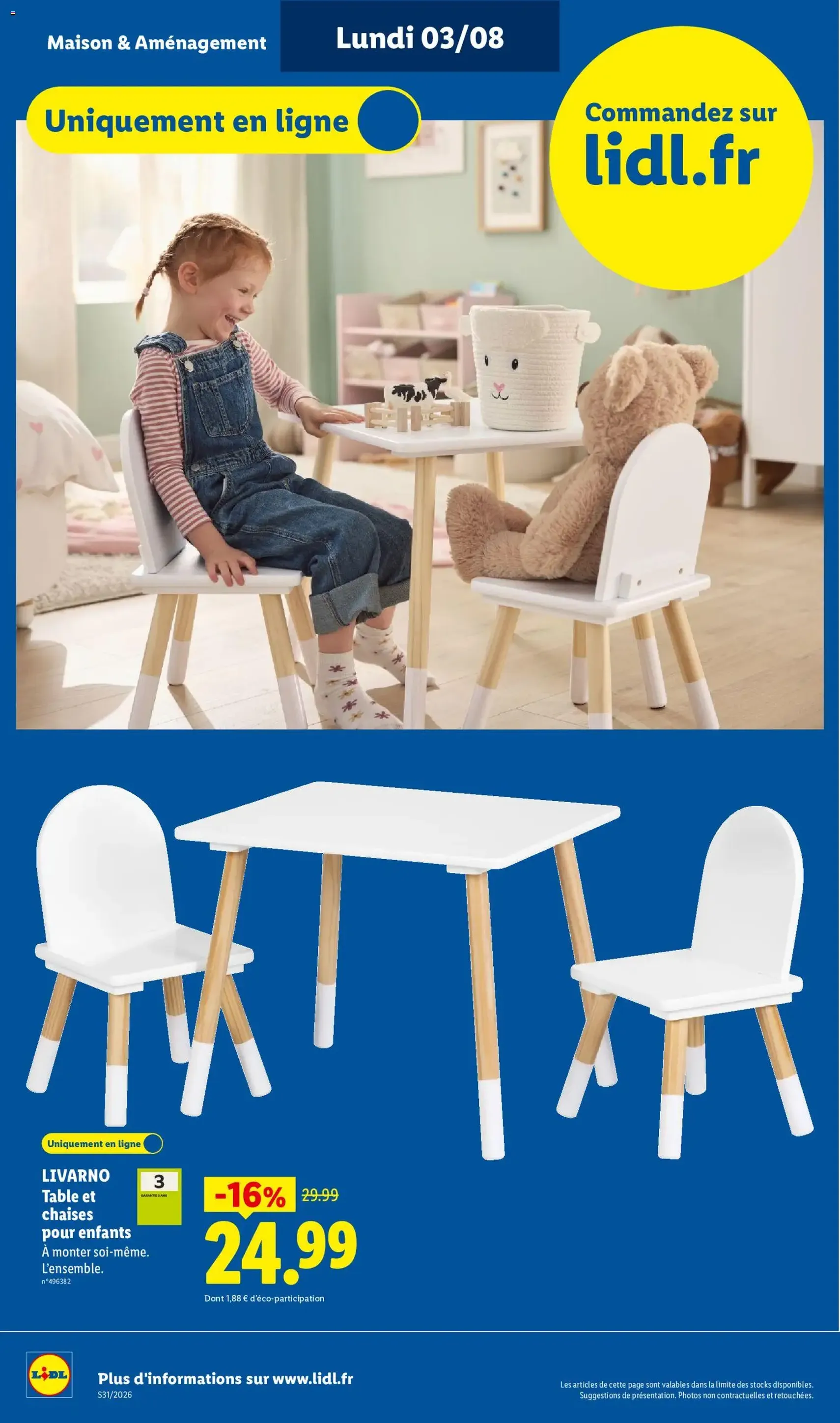 LIDL catalogue - brochure valable à partir du 30/07/2026, page 56 sur 59