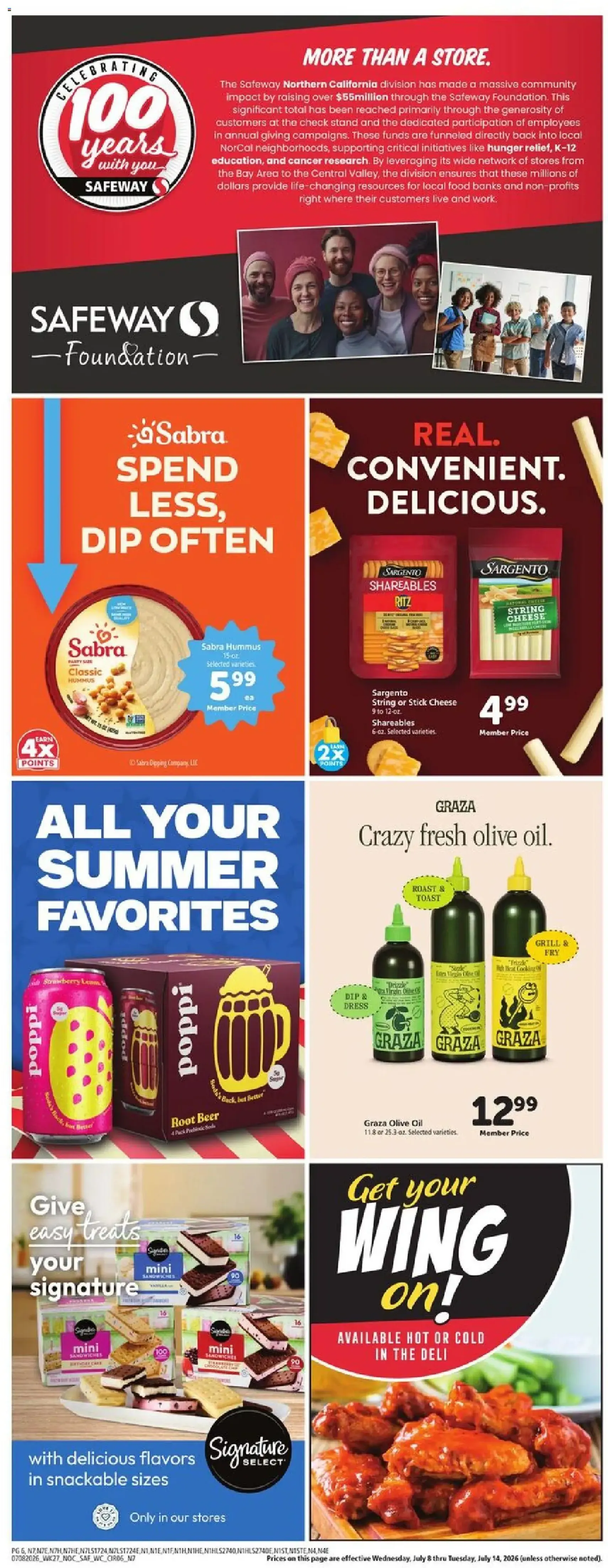 Safeway Weekly Ad - valid flyer from 07/08/2026, page 6 of 10