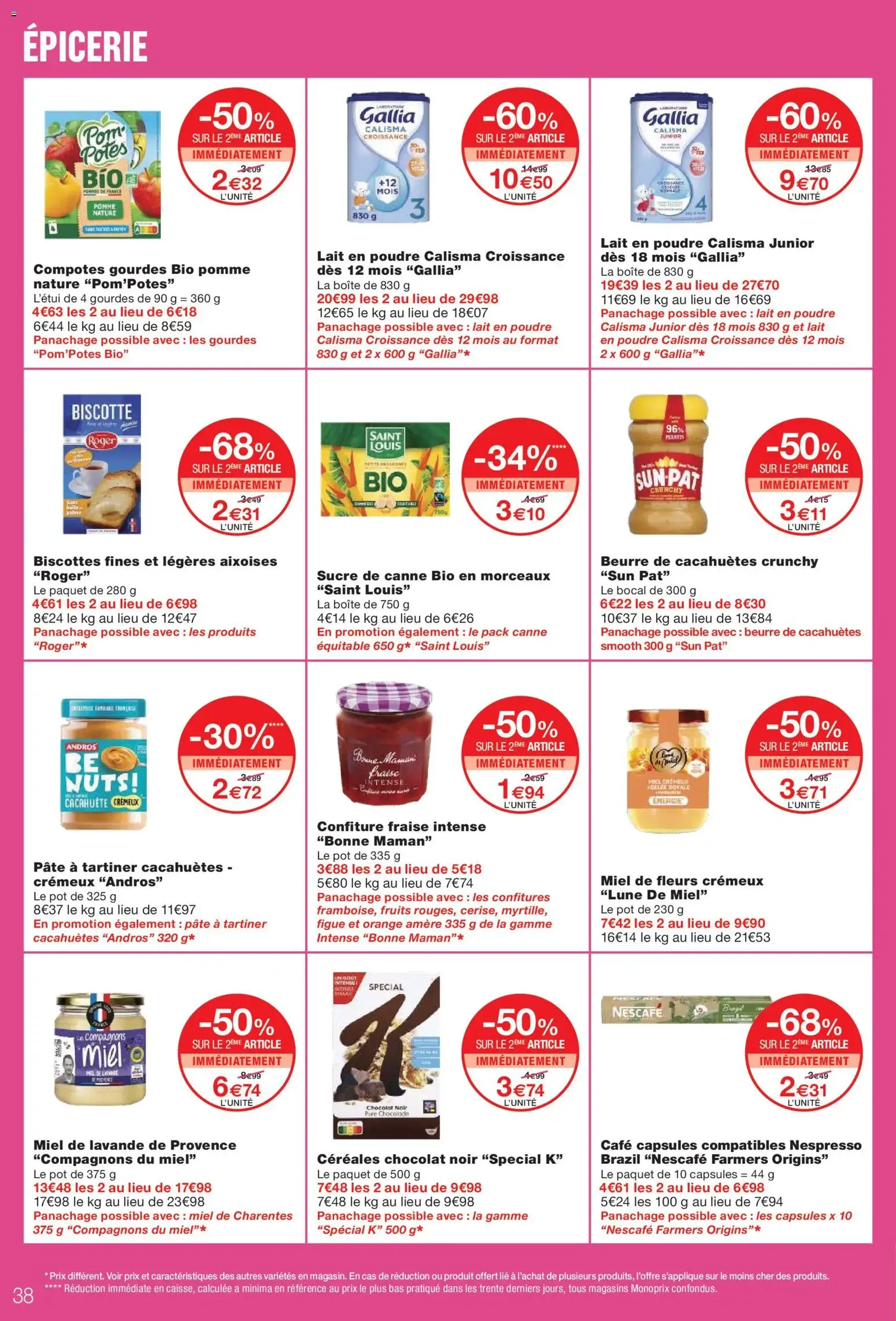 Monoprix catalogue - brochure valable à partir du 02/12/2025, page 38 sur 66